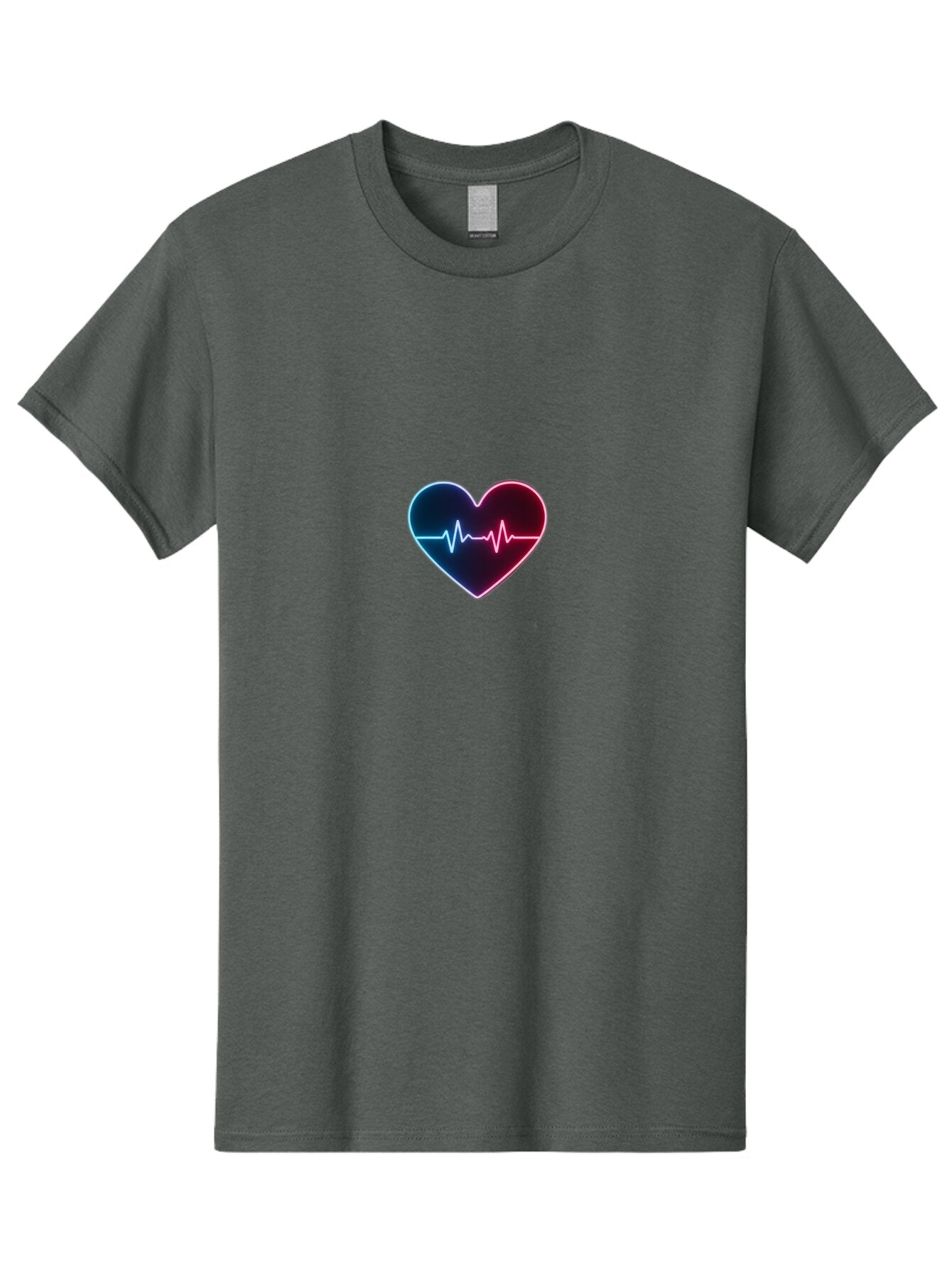 Heart-Ecg Men'S Graphic Tee, 100% Cotton, Comfortable Casual Summer Wear, Machine Washable, Vintage Camera, Old Camera, Antique Camera, Black Camera, Classic Photography, Photography Equipment, Nostalgic Device, Film Camera, Camera Art Bam632 4
