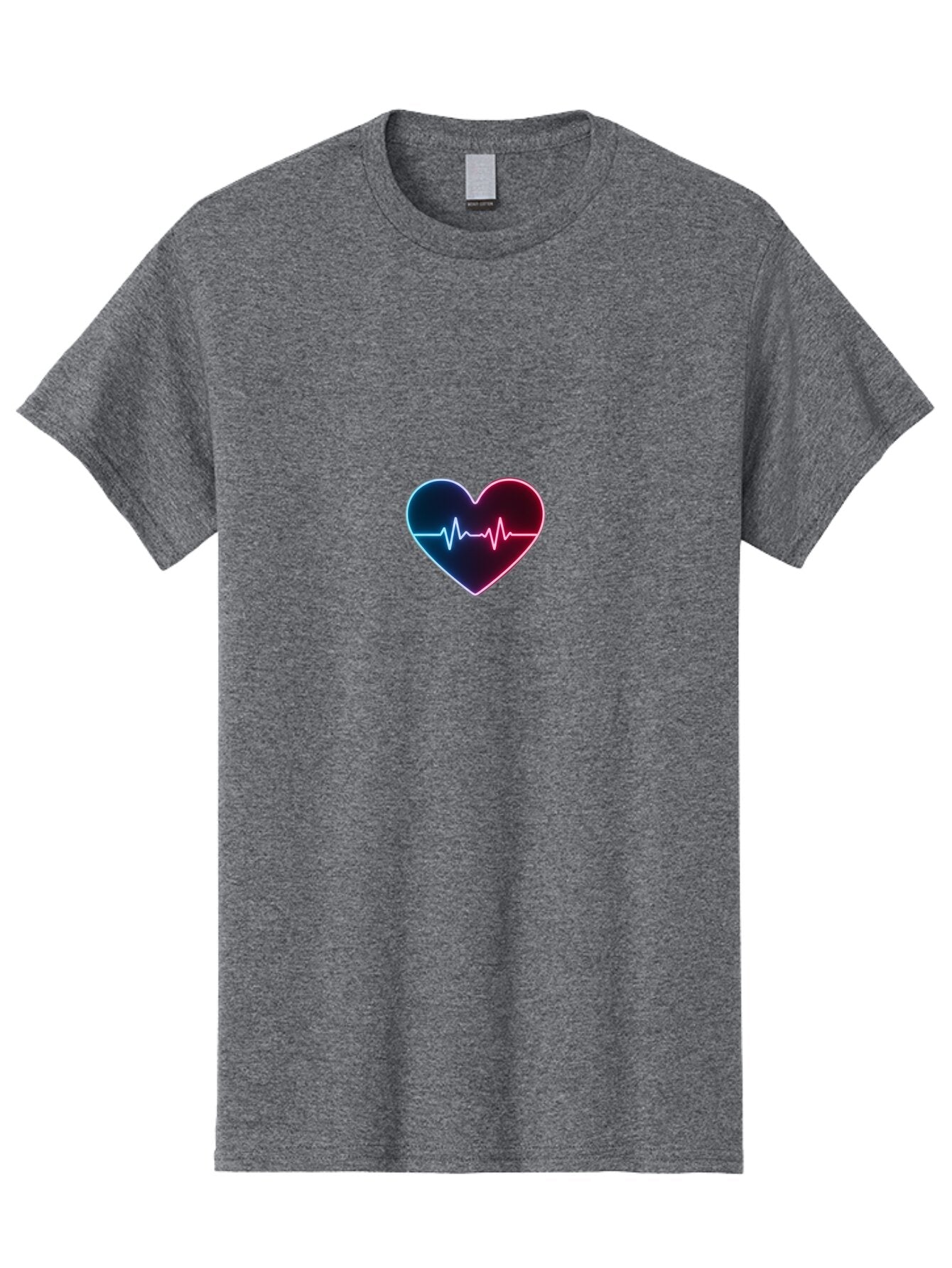 Heart-Ecg Men'S Graphic Tee, 100% Cotton, Comfortable Casual Summer Wear, Machine Washable, Vintage Camera, Old Camera, Antique Camera, Black Camera, Classic Photography, Photography Equipment, Nostalgic Device, Film Camera, Camera Art Bam632 5