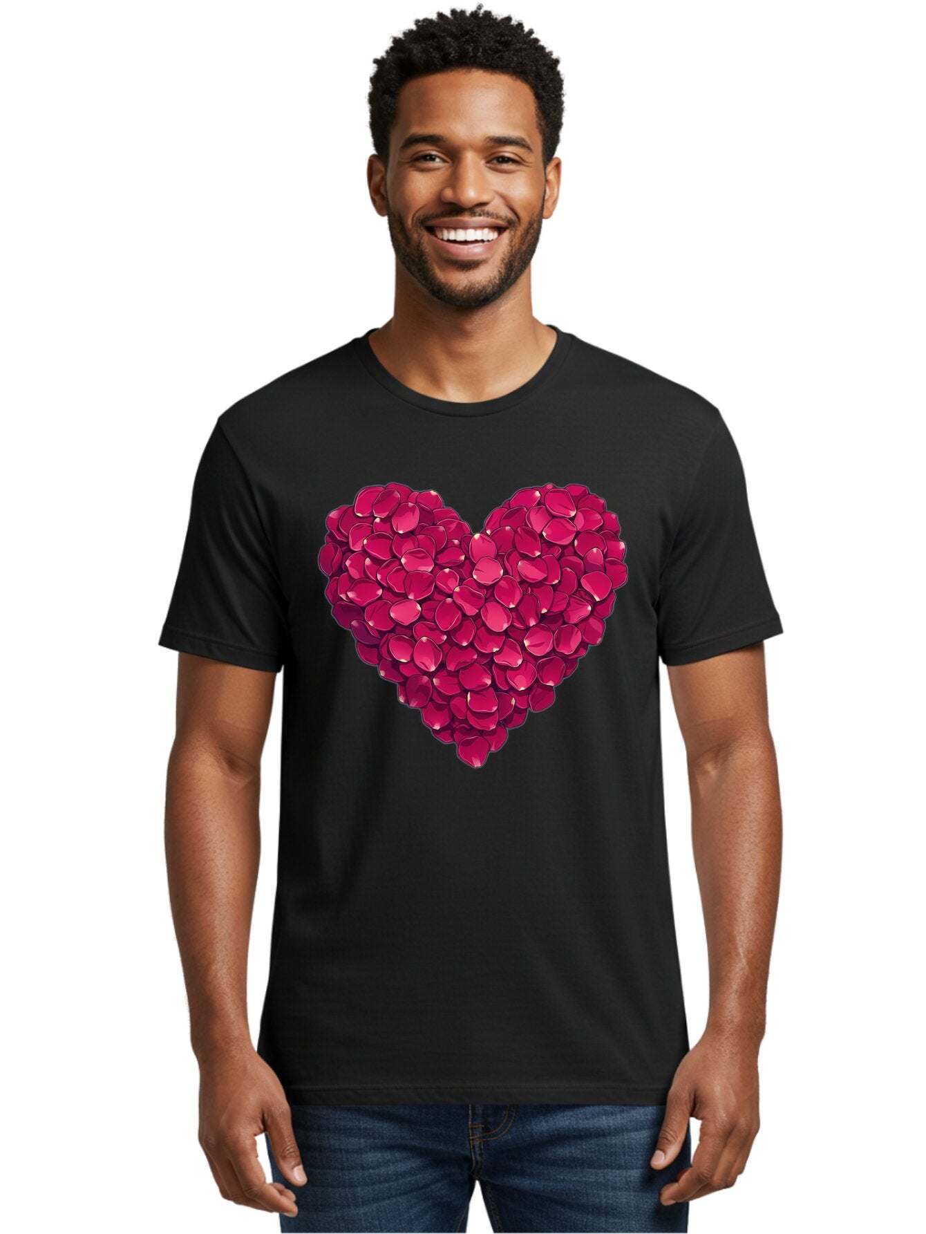 Heart-Made-Of-Gemstones Men'S Graphic Tee, 100% Cotton, Comfortable Casual Summer Wear, Machine Washable, Vintage Camera, Old Camera, Antique Camera, Black Camera, Classic Photography, Photography Equipment, Nostalgic Device, Film Camera, Bam634 28