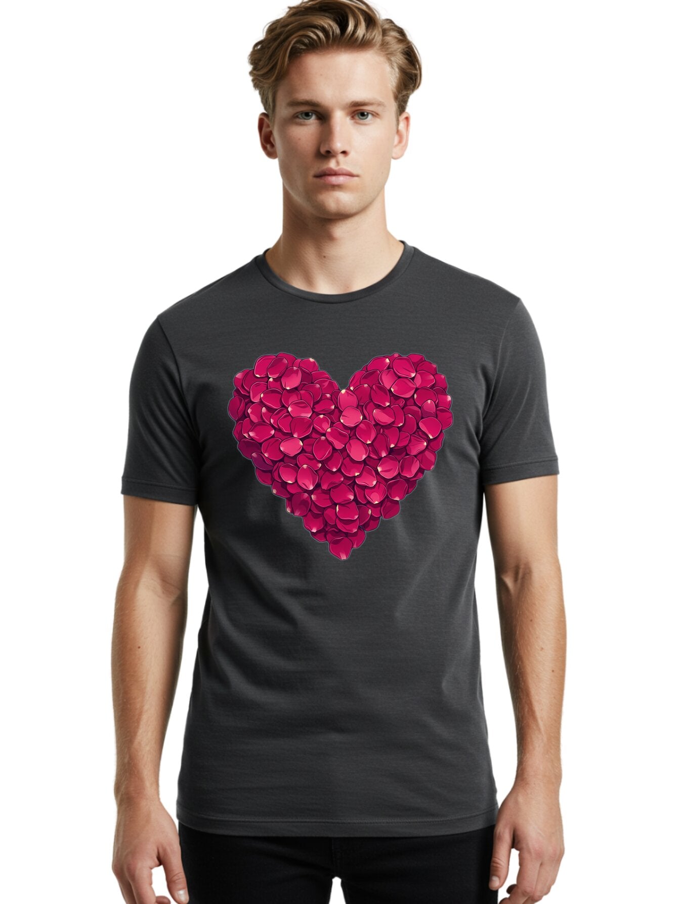 Heart-Made-Of-Gemstones Men'S Graphic Tee, 100% Cotton, Comfortable Casual Summer Wear, Machine Washable, Vintage Camera, Old Camera, Antique Camera, Black Camera, Classic Photography, Photography Equipment, Nostalgic Device, Film Camera, Bam634 19