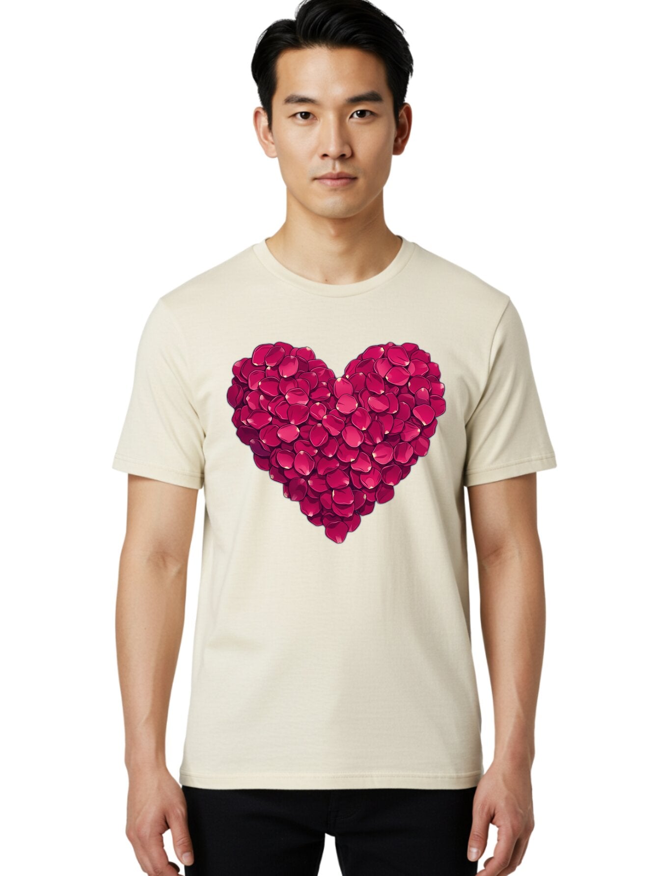 Heart-Made-Of-Gemstones Men'S Graphic Tee, 100% Cotton, Comfortable Casual Summer Wear, Machine Washable, Vintage Camera, Old Camera, Antique Camera, Black Camera, Classic Photography, Photography Equipment, Nostalgic Device, Film Camera, Bam634 18