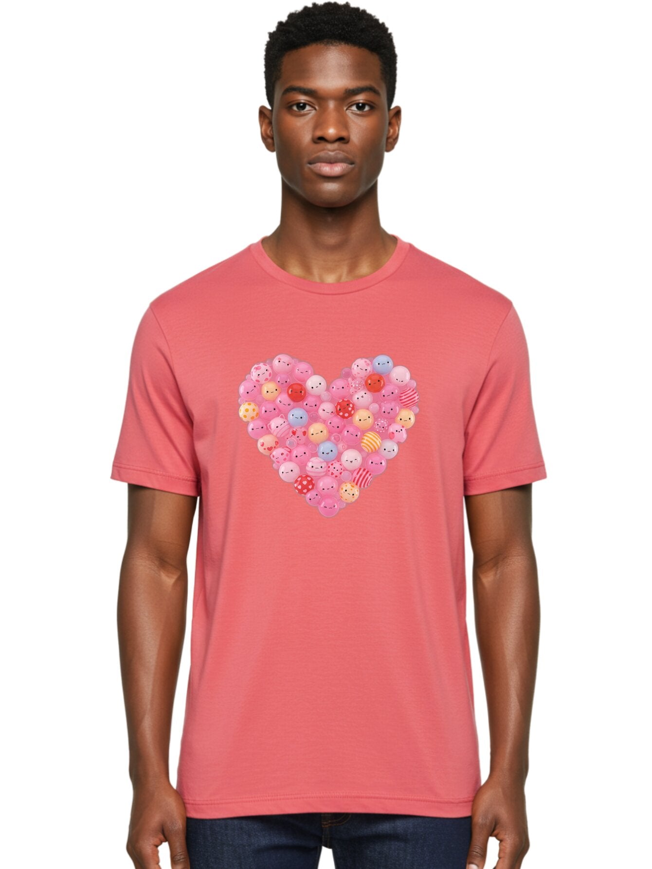 Heart-Of-Emoticon-Gumballs Men'S Graphic Tee, 100% Cotton, Comfortable Casual Summer Wear, Machine Washable, Vintage Camera, Old Camera, Antique Camera, Black Camera, Classic Photography, Photography Equipment, Nostalgic Device, Film Camera, Bam635 21
