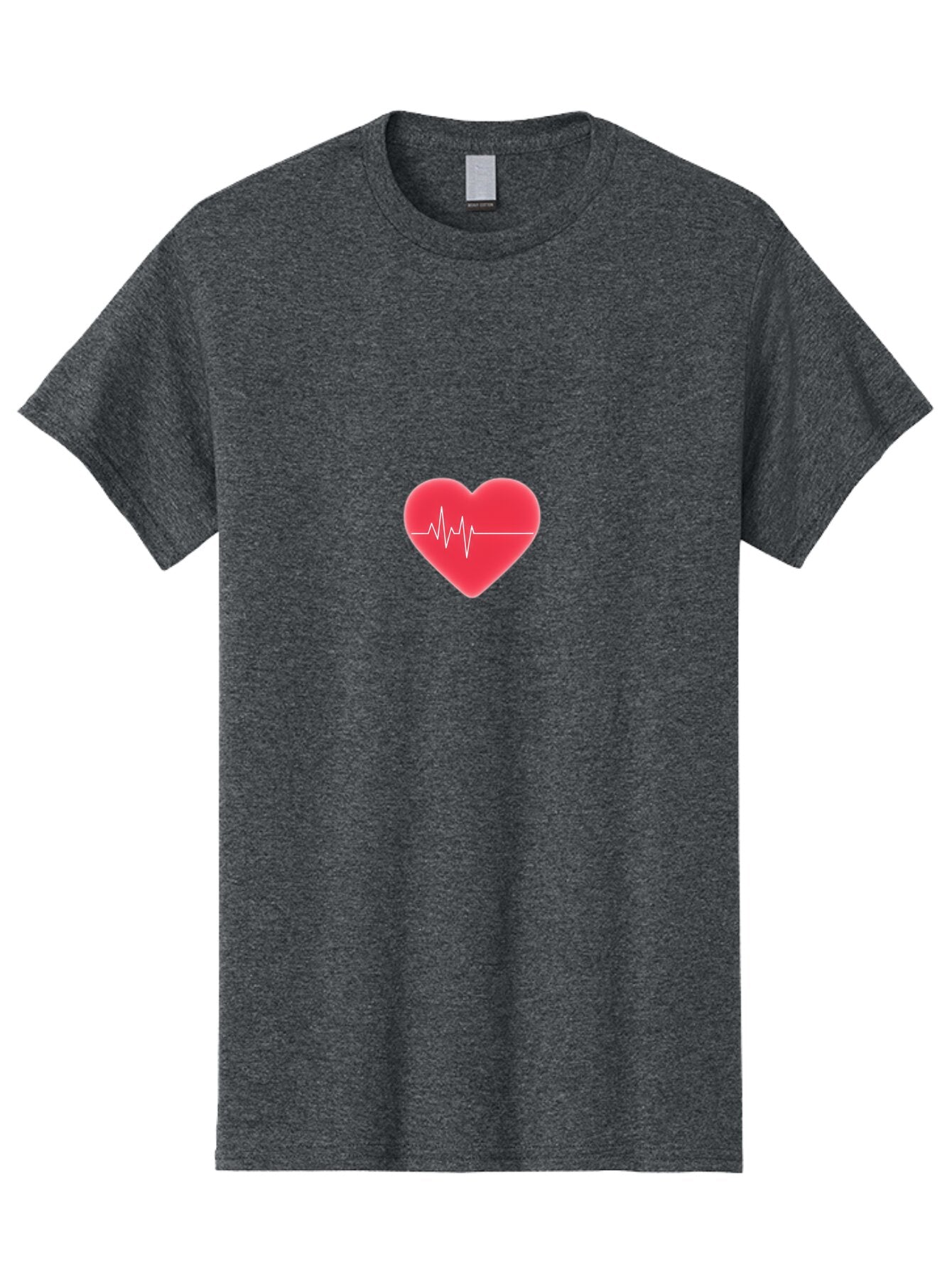 Heart-With-Ecg Men'S Graphic Tee, 100% Cotton, Comfortable Casual Summer Wear, Machine Washable, Vintage Camera, Old Camera, Antique Camera, Black Camera, Classic Photography, Photography Equipment, Nostalgic Device, Film Camera, Camera Art Bam636 11