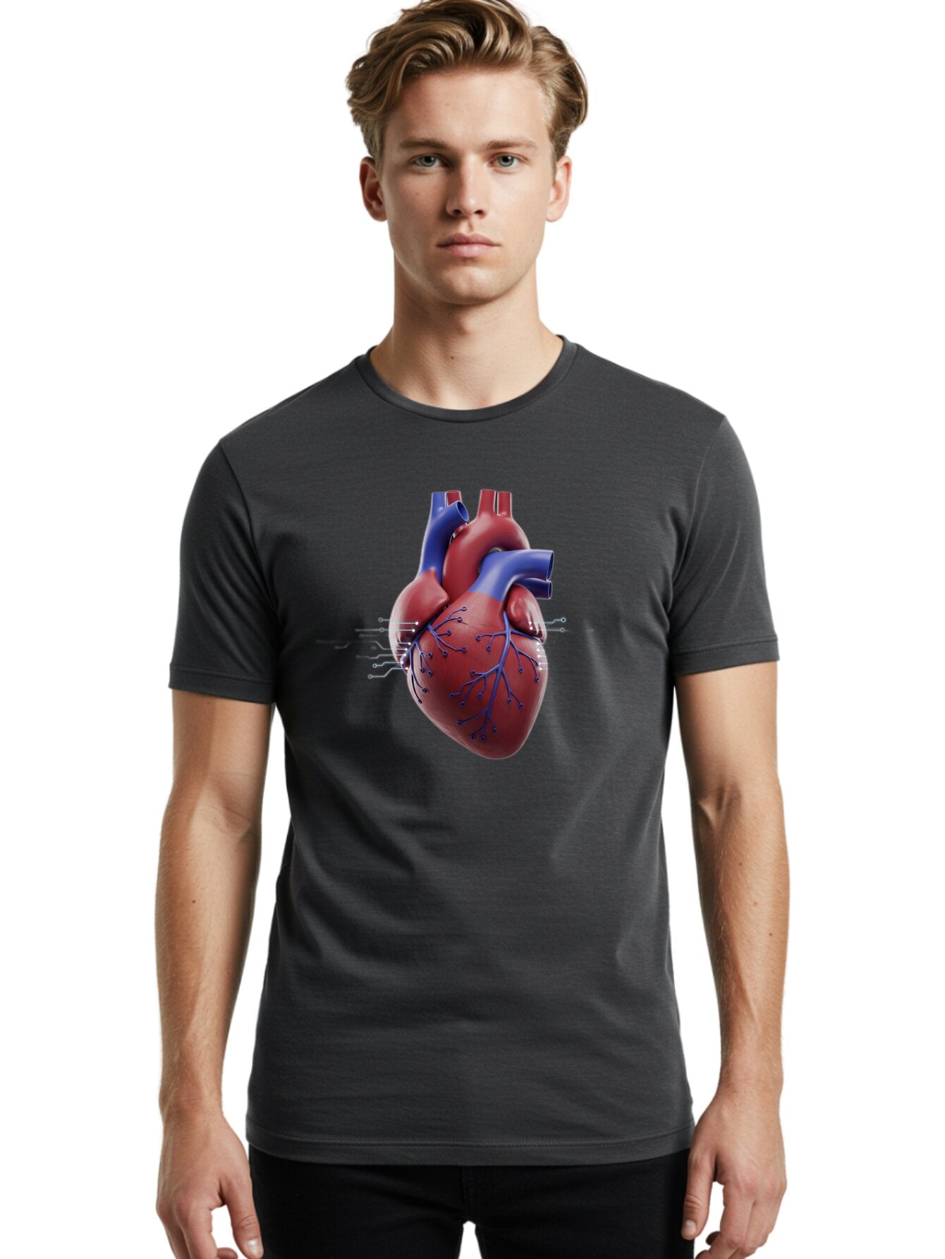 Heart Men'S Graphic Tee, 100% Cotton, Comfortable Casual Summer Wear, Machine Washable, Vintage Camera, Old Camera, Antique Camera, Black Camera, Classic Photography, Photography Equipment, Nostalgic Device, Film Camera, Camera Art Bam637 20