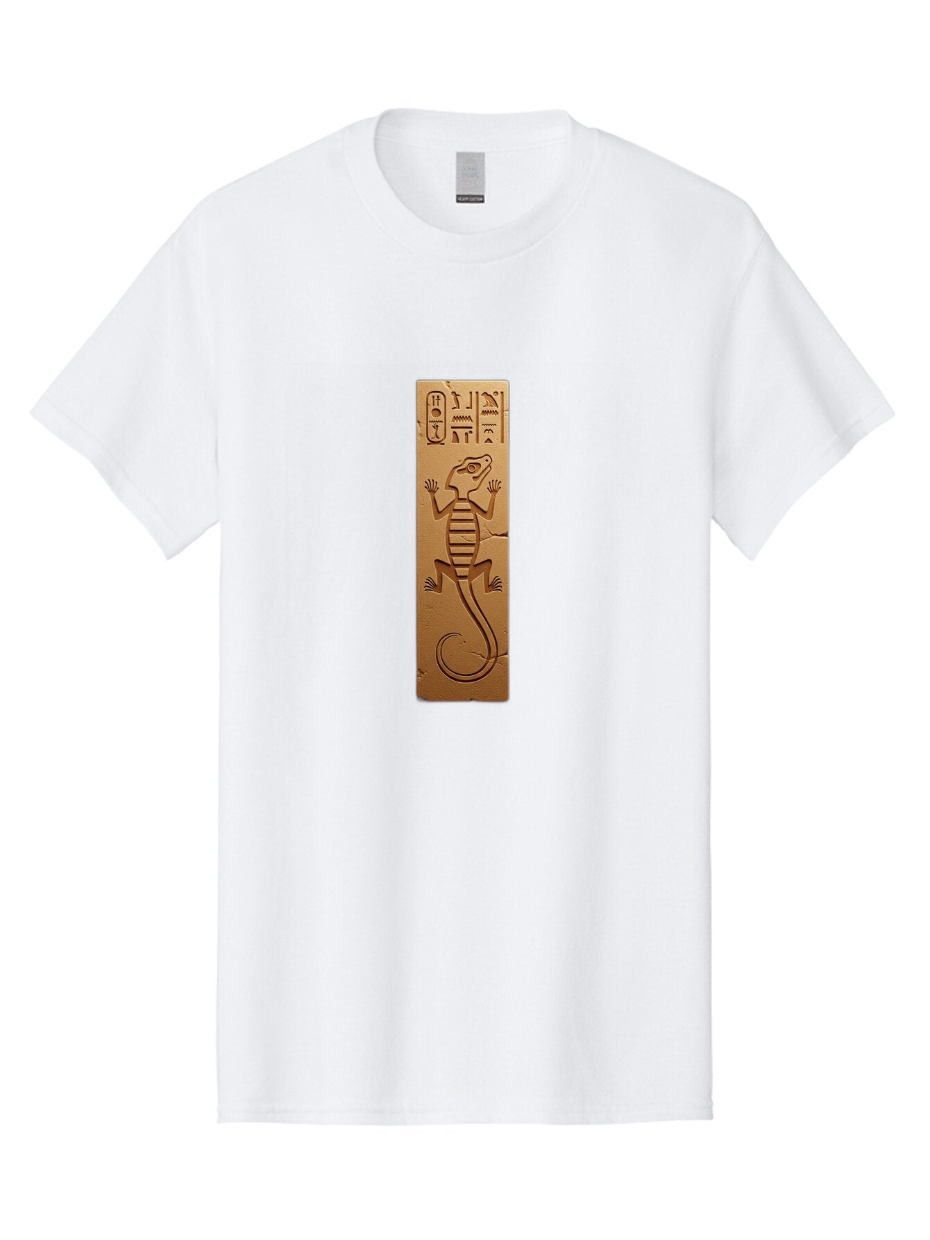 Hieroglyphic-Lizard-Plaque Men'S Graphic Tee, 100% Cotton, Comfortable Casual Summer Wear, Machine Washable, Vintage Camera, Old Camera, Antique Camera, Black Camera, Classic Photography, Photography Equipment, Nostalgic Device, Film Camera, Bam644 13