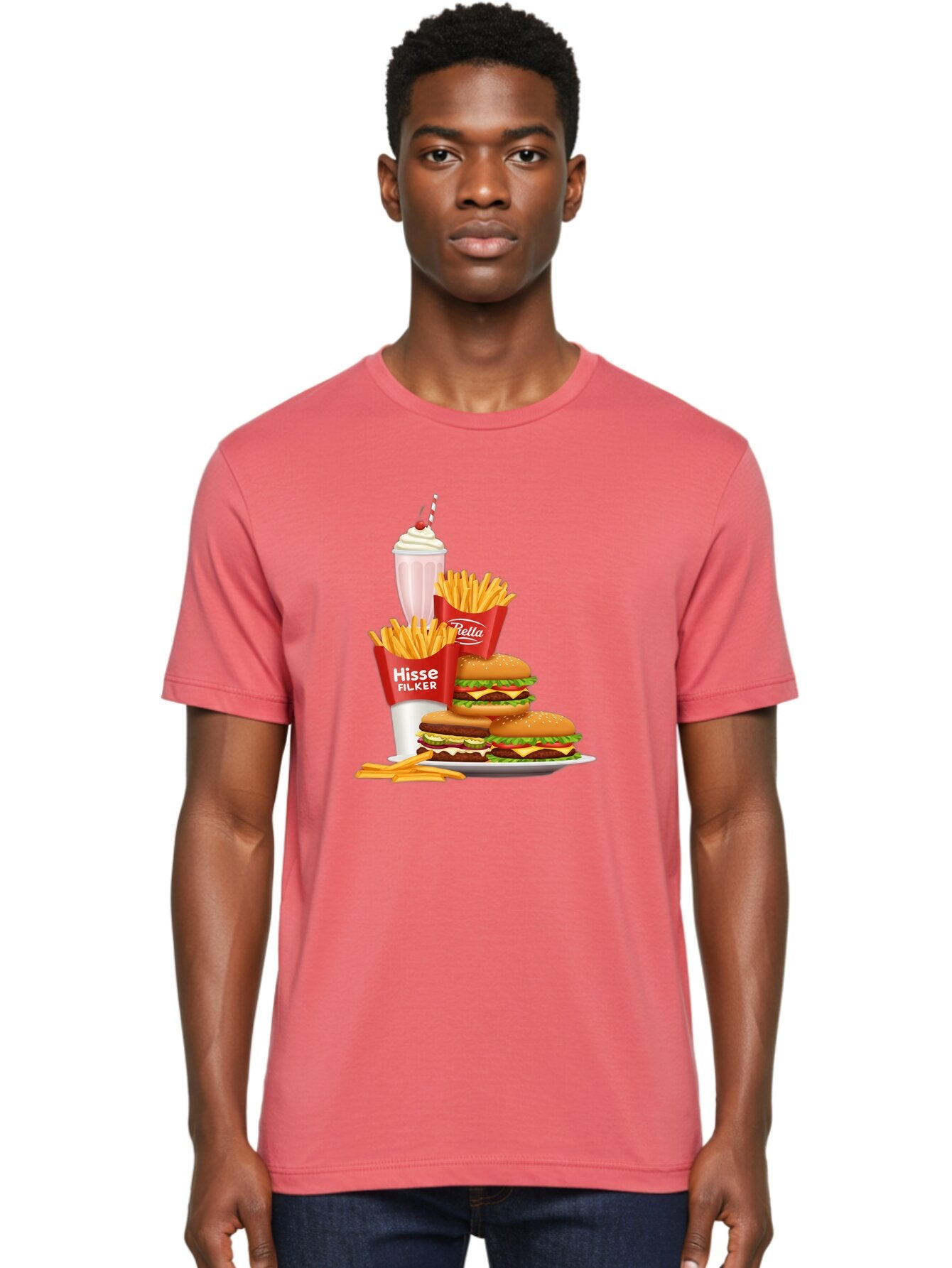 Hisse-Filker-Meal Men'S Graphic Tee, 100% Cotton, Comfortable Casual Summer Wear, Machine Washable, Vintage Camera, Old Camera, Antique Camera, Black Camera, Classic Photography, Photography Equipment, Nostalgic Device, Film Camera, Camera Art Bam649 24