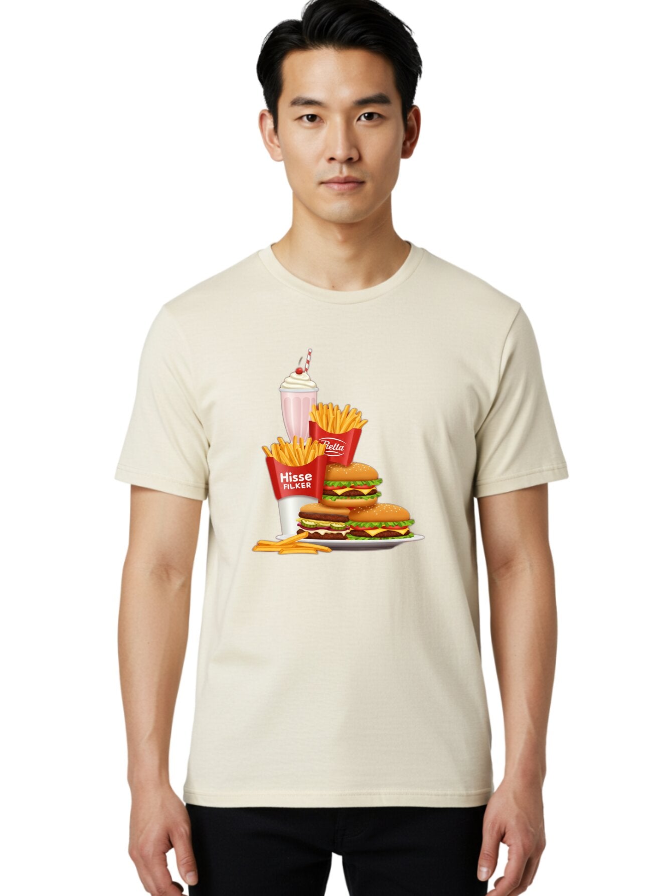 Hisse-Filker-Meal Men'S Graphic Tee, 100% Cotton, Comfortable Casual Summer Wear, Machine Washable, Vintage Camera, Old Camera, Antique Camera, Black Camera, Classic Photography, Photography Equipment, Nostalgic Device, Film Camera, Camera Art Bam649 30