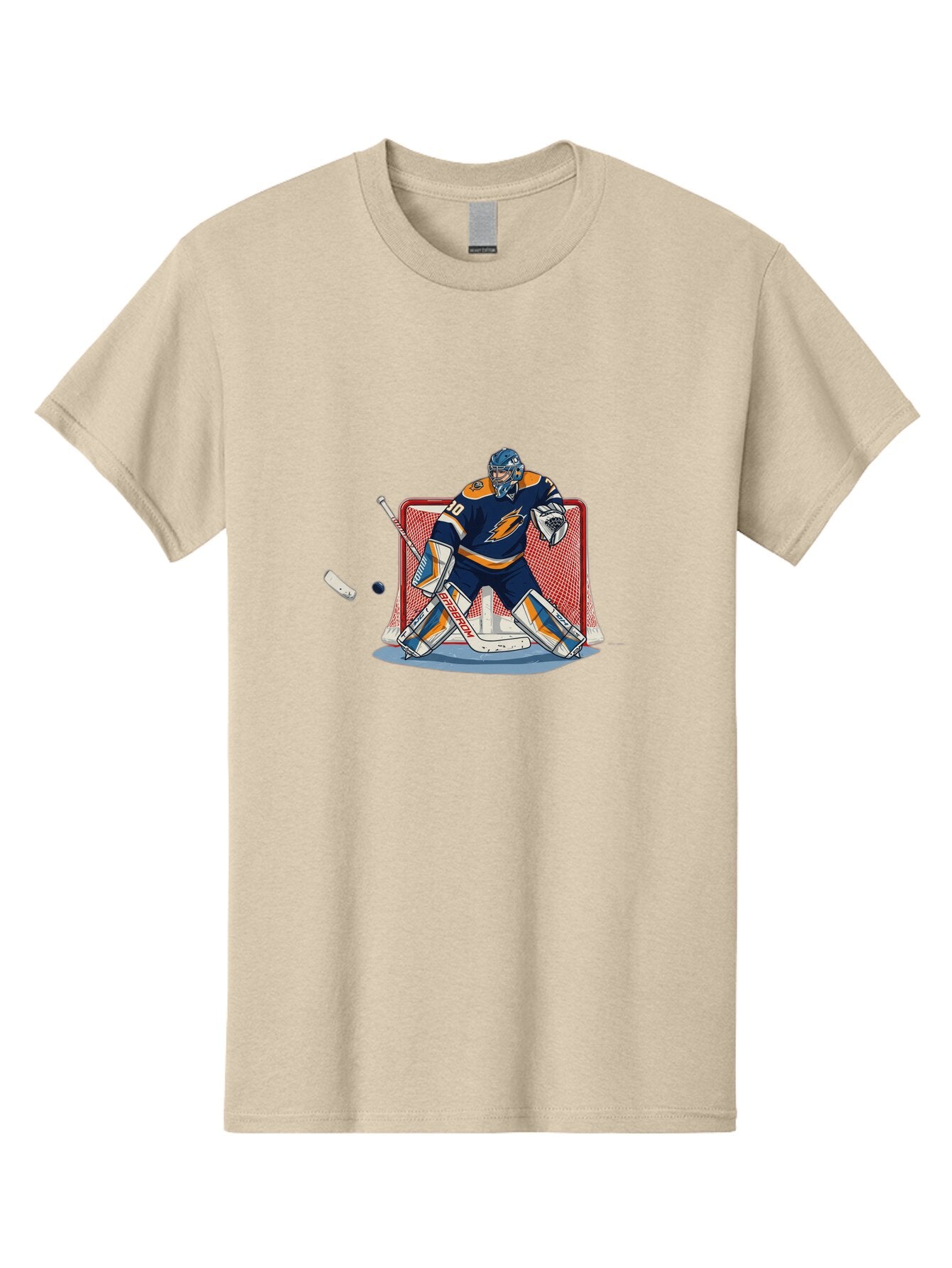 Hockey-Goalie Men'S Graphic Tee, 100% Cotton, Comfortable Casual Summer Wear, Machine Washable, Vintage Camera, Old Camera, Antique Camera, Black Camera, Classic Photography, Photography Equipment, Nostalgic Device, Film Camera, Camera Art Bam650 14