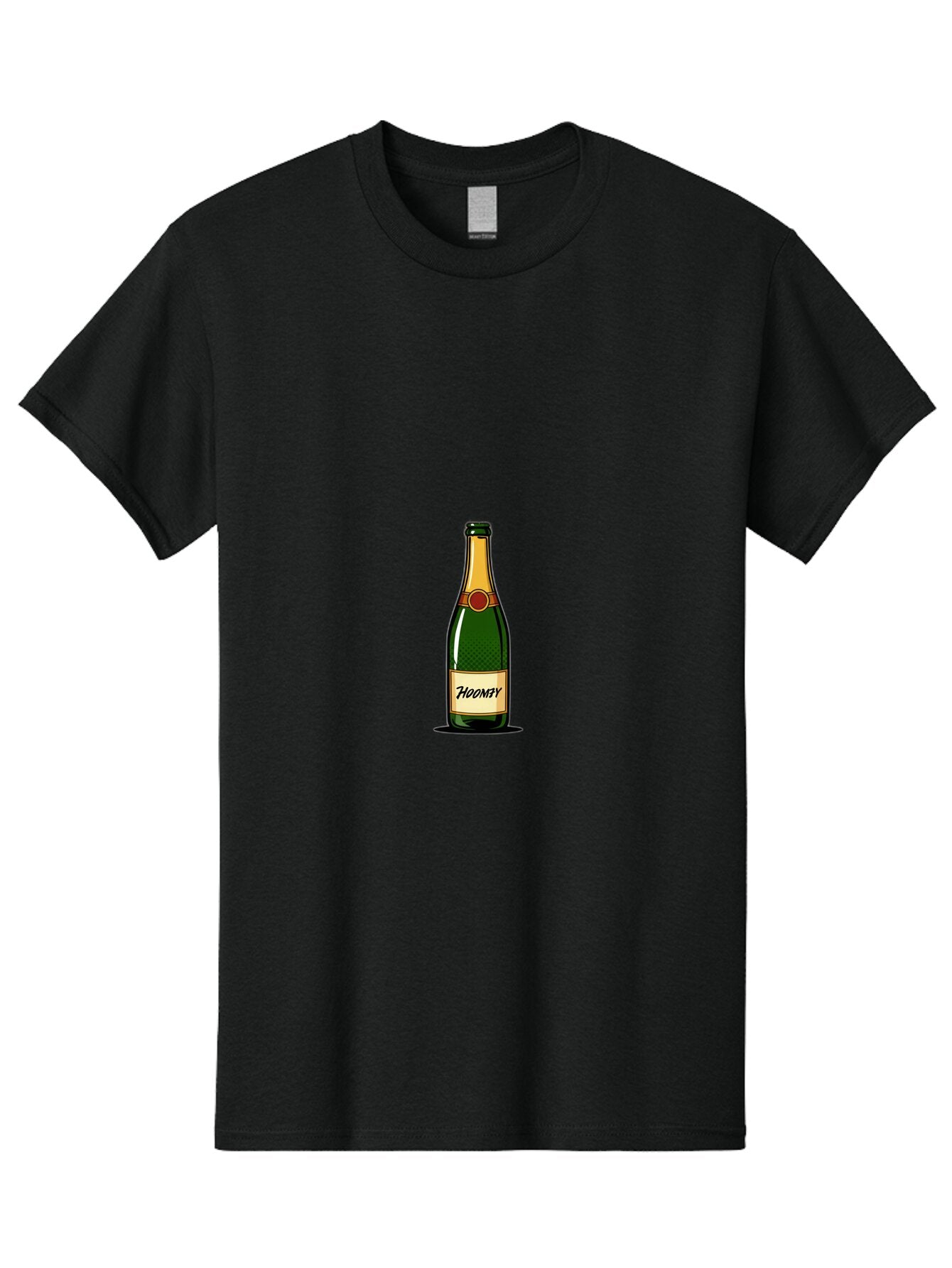 Hooray-Champagne-Bottle Men'S Graphic Tee, 100% Cotton, Comfortable Casual Summer Wear, Machine Washable, Vintage Camera, Old Camera, Antique Camera, Black Camera, Classic Photography, Photography Equipment, Nostalgic Device, Film Camera, Bam654 10
