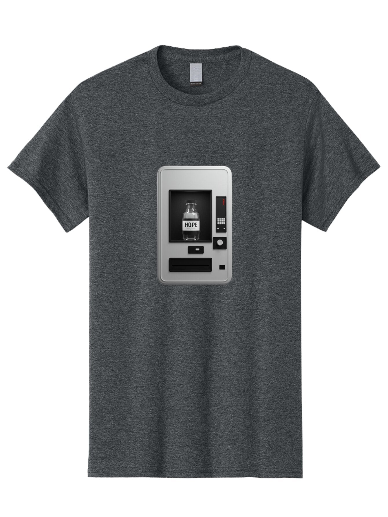 Hope-Vending-Machine Men'S Graphic Tee, 100% Cotton, Comfortable Casual Summer Wear, Machine Washable, Vintage Camera, Old Camera, Antique Camera, Black Camera, Classic Photography, Photography Equipment, Nostalgic Device, Film Camera, Bam655 3