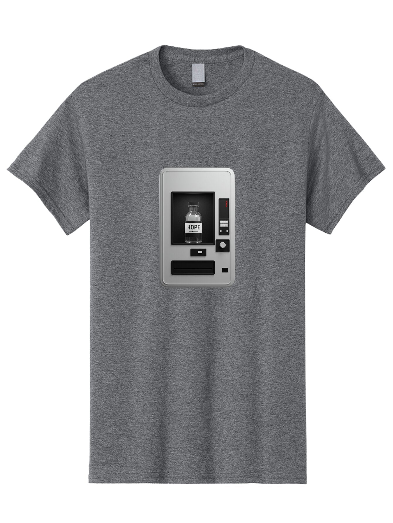 Hope-Vending-Machine Men'S Graphic Tee, 100% Cotton, Comfortable Casual Summer Wear, Machine Washable, Vintage Camera, Old Camera, Antique Camera, Black Camera, Classic Photography, Photography Equipment, Nostalgic Device, Film Camera, Bam655 5