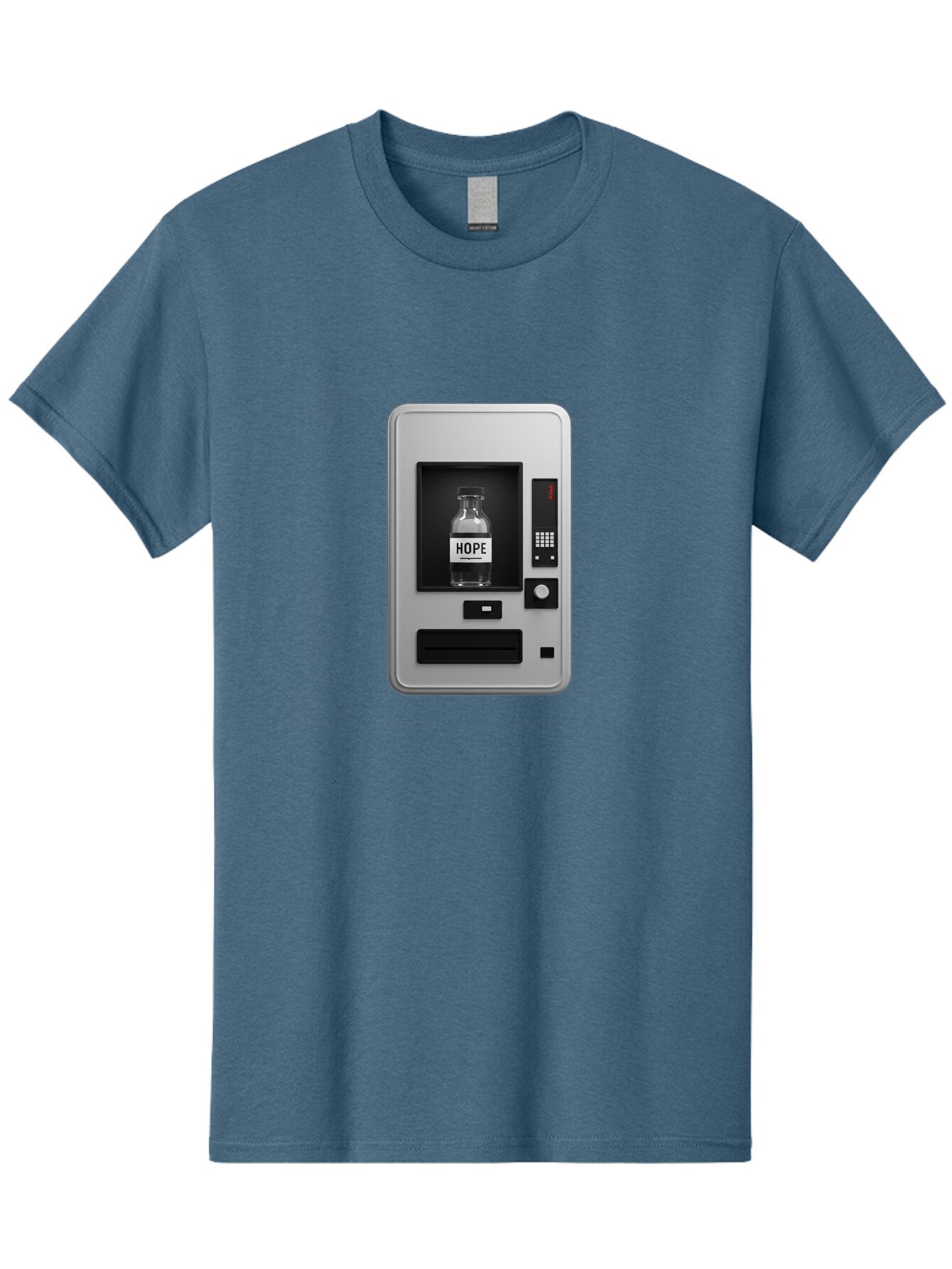 Hope-Vending-Machine Men'S Graphic Tee, 100% Cotton, Comfortable Casual Summer Wear, Machine Washable, Vintage Camera, Old Camera, Antique Camera, Black Camera, Classic Photography, Photography Equipment, Nostalgic Device, Film Camera, Bam655