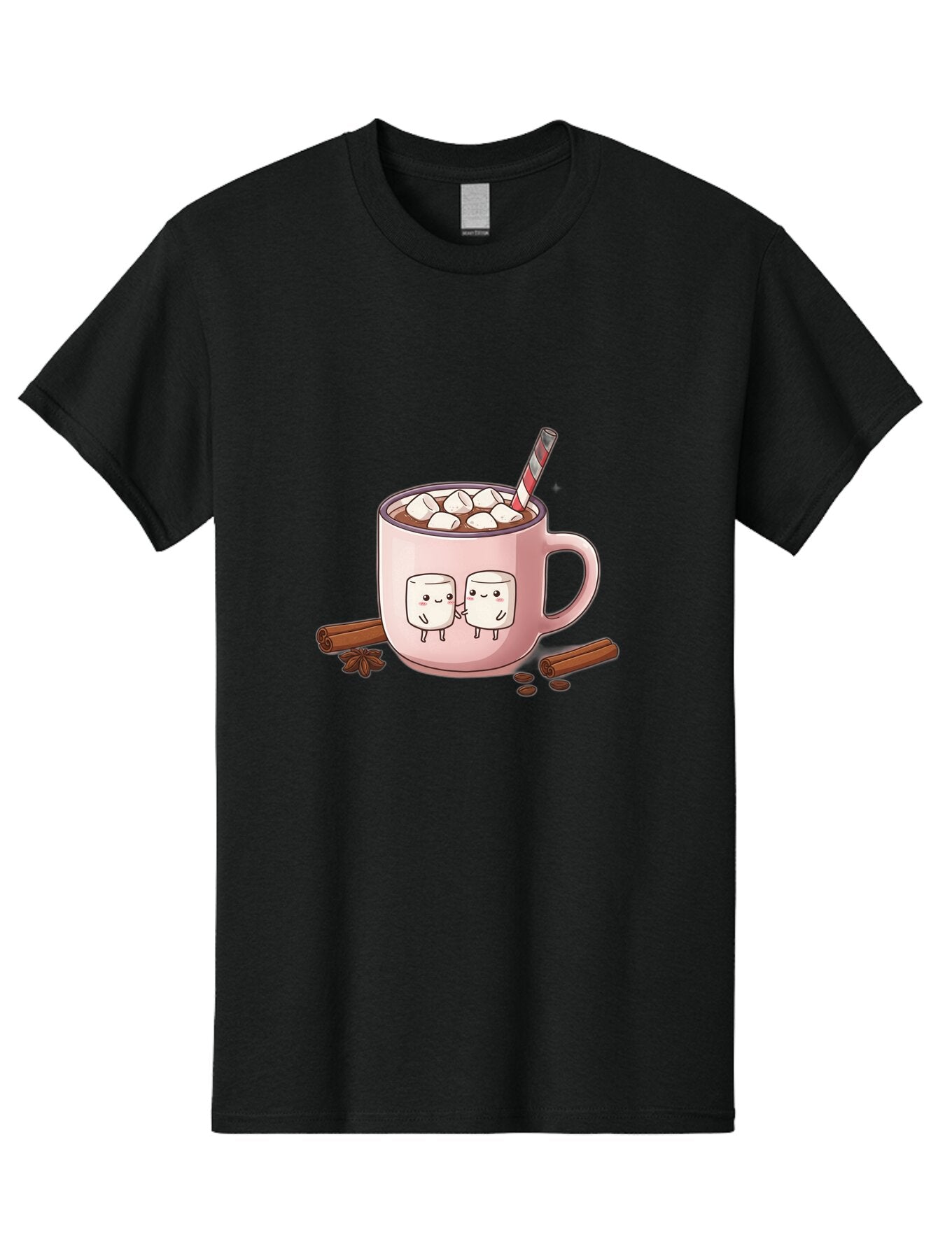 Hot-Chocolate-2 Men'S Graphic Tee, 100% Cotton, Comfortable Casual Summer Wear, Machine Washable, Vintage Camera, Old Camera, Antique Camera, Black Camera, Classic Photography, Photography Equipment, Nostalgic Device, Film Camera, Camera Art Bam659 6