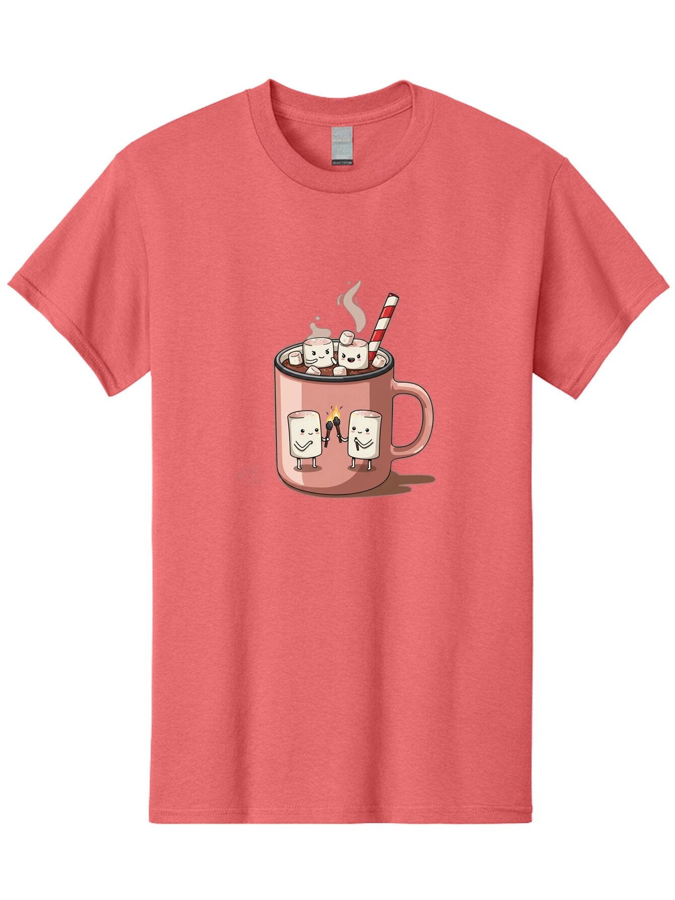 Hot-Chocolate-Marshmallows Men'S Graphic Tee, 100% Cotton, Comfortable Casual Summer Wear, Machine Washable, Vintage Camera, Old Camera, Antique Camera, Black Camera, Classic Photography, Photography Equipment, Nostalgic Device, Film Camera, Bam661 5