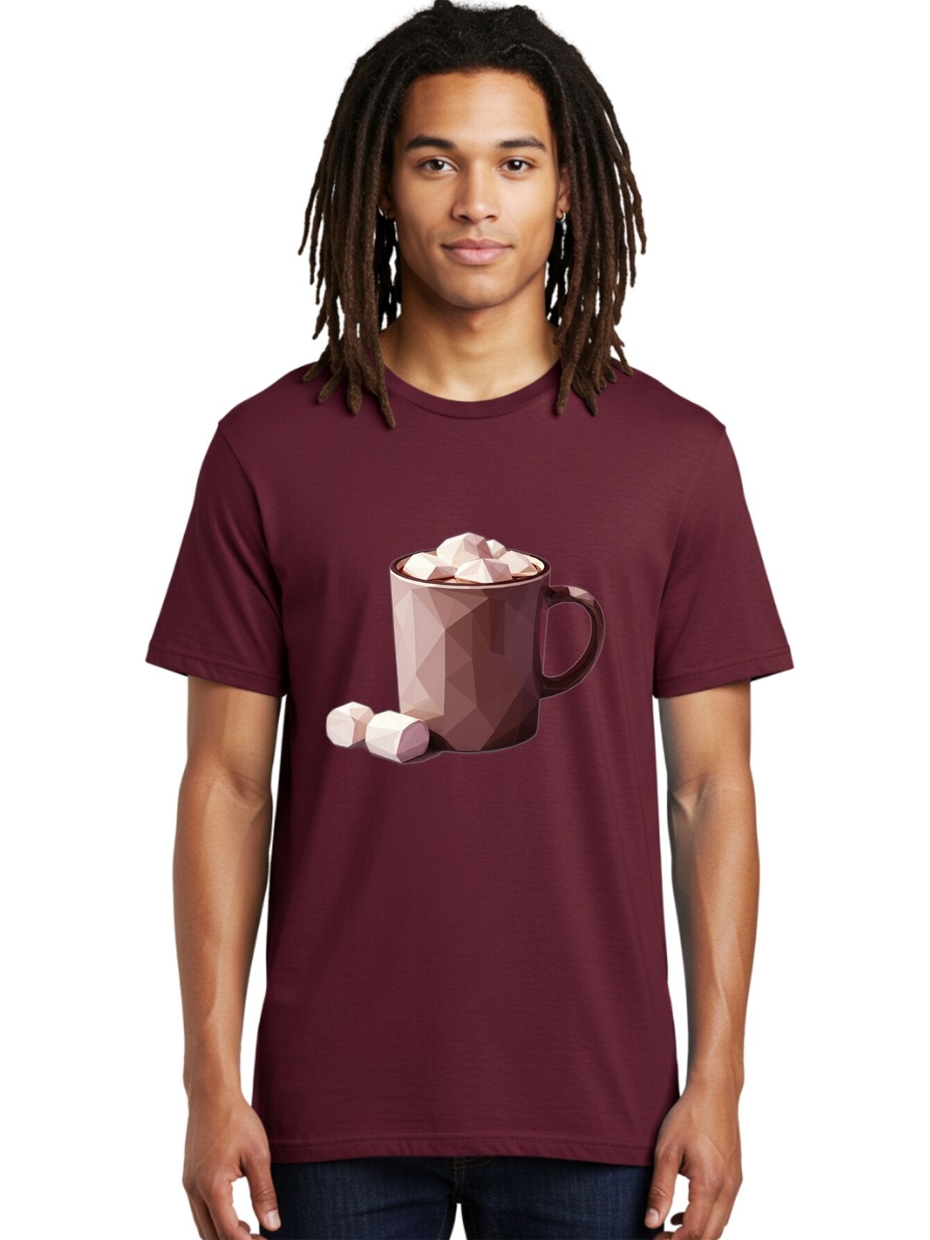 Hot-Chocolate-Mug-2 Men'S Graphic Tee, 100% Cotton, Comfortable Casual Summer Wear, Machine Washable, Vintage Camera, Old Camera, Antique Camera, Black Camera, Classic Photography, Photography Equipment, Nostalgic Device, Film Camera, Bam663 27