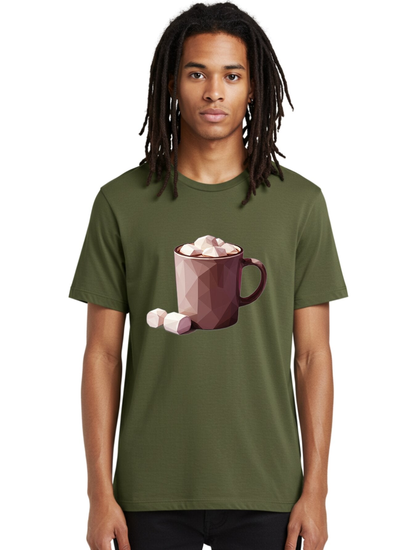 Hot-Chocolate-Mug-2 Men'S Graphic Tee, 100% Cotton, Comfortable Casual Summer Wear, Machine Washable, Vintage Camera, Old Camera, Antique Camera, Black Camera, Classic Photography, Photography Equipment, Nostalgic Device, Film Camera, Bam663 19