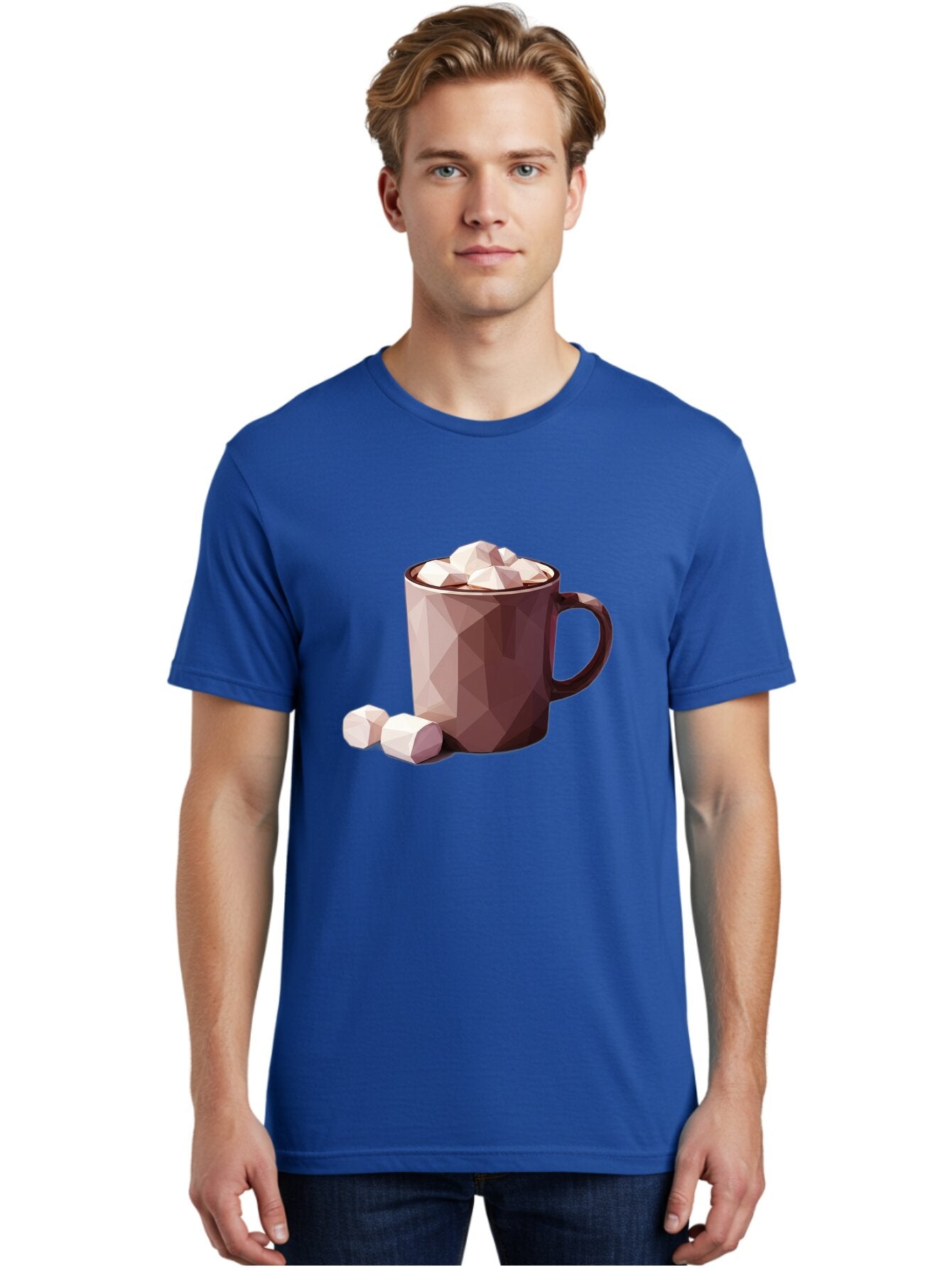 Hot-Chocolate-Mug-2 Men'S Graphic Tee, 100% Cotton, Comfortable Casual Summer Wear, Machine Washable, Vintage Camera, Old Camera, Antique Camera, Black Camera, Classic Photography, Photography Equipment, Nostalgic Device, Film Camera, Bam663 17