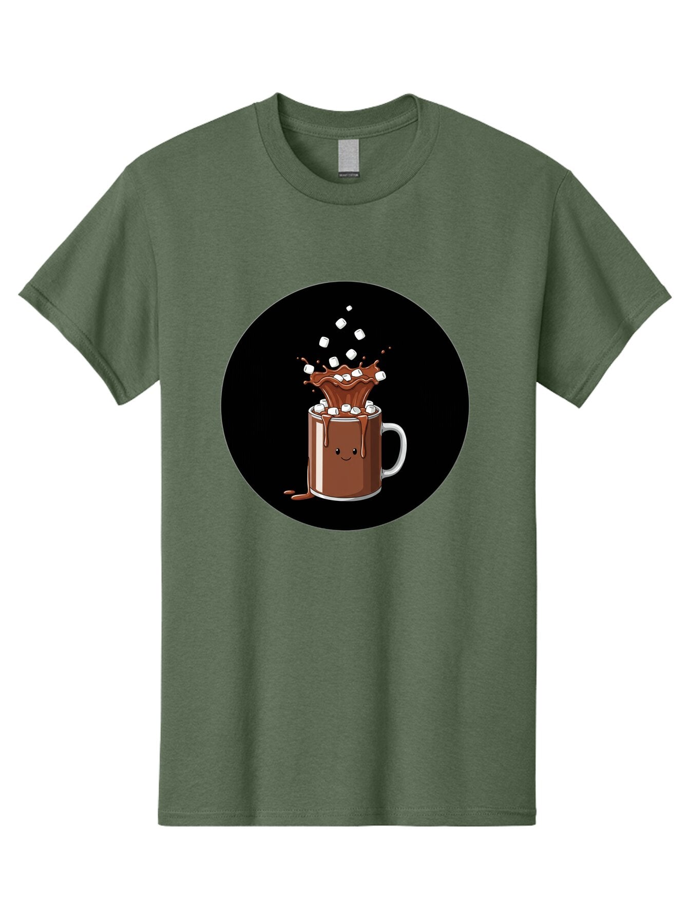 Hot-Chocolate-Mug Men'S Graphic Tee, 100% Cotton, Comfortable Casual Summer Wear, Machine Washable, Vintage Camera, Old Camera, Antique Camera, Black Camera, Classic Photography, Photography Equipment, Nostalgic Device, Film Camera, Camera Art Bam665 14