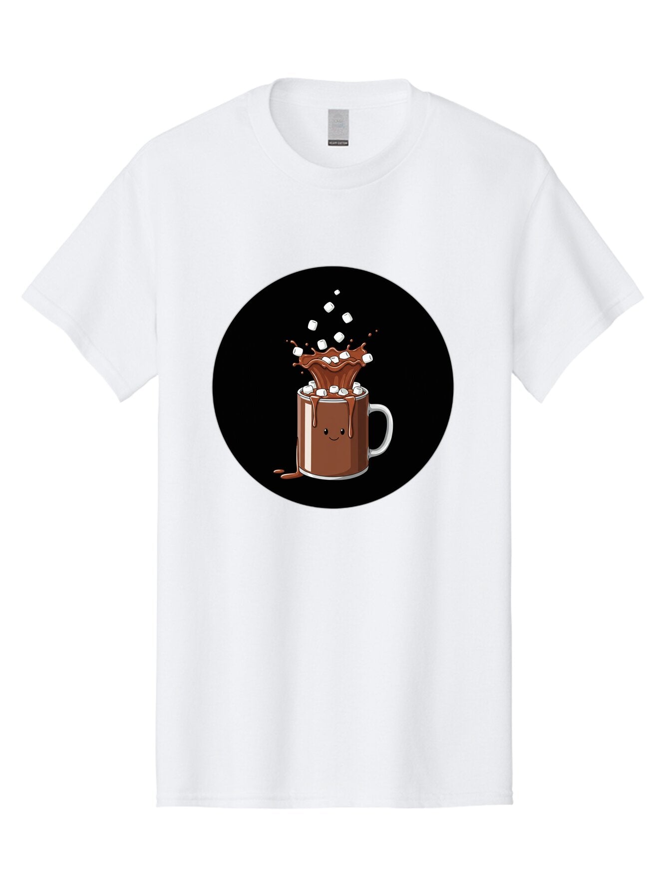 Hot-Chocolate-Mug Men'S Graphic Tee, 100% Cotton, Comfortable Casual Summer Wear, Machine Washable, Vintage Camera, Old Camera, Antique Camera, Black Camera, Classic Photography, Photography Equipment, Nostalgic Device, Film Camera, Camera Art Bam665