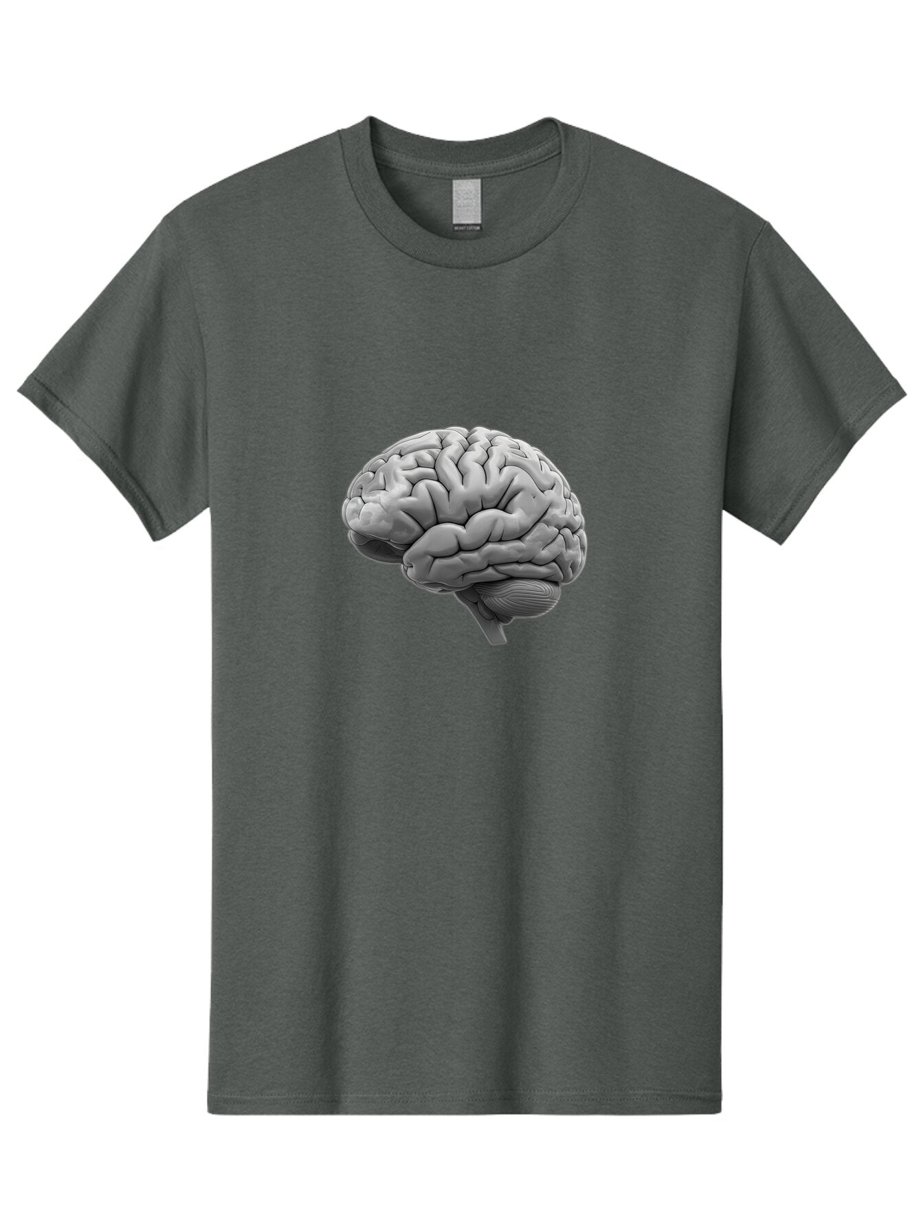 Human-Brain-1 Men'S Graphic Tee, 100% Cotton, Comfortable Casual Summer Wear, Machine Washable, Vintage Camera, Old Camera, Antique Camera, Black Camera, Classic Photography, Photography Equipment, Nostalgic Device, Film Camera, Camera Art Bam667 3