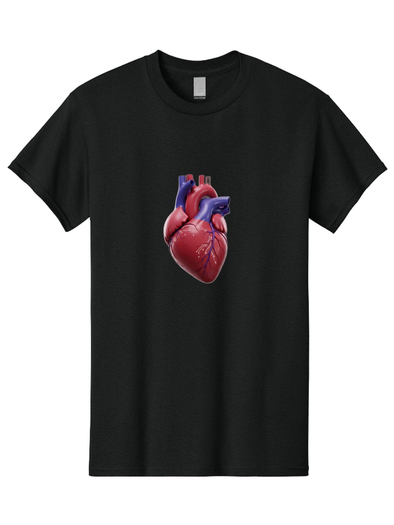 Human-Heart-1 Men'S Graphic Tee, 100% Cotton, Comfortable Casual Summer Wear, Machine Washable, Vintage Camera, Old Camera, Antique Camera, Black Camera, Classic Photography, Photography Equipment, Nostalgic Device, Film Camera, Camera Art Bam669 11