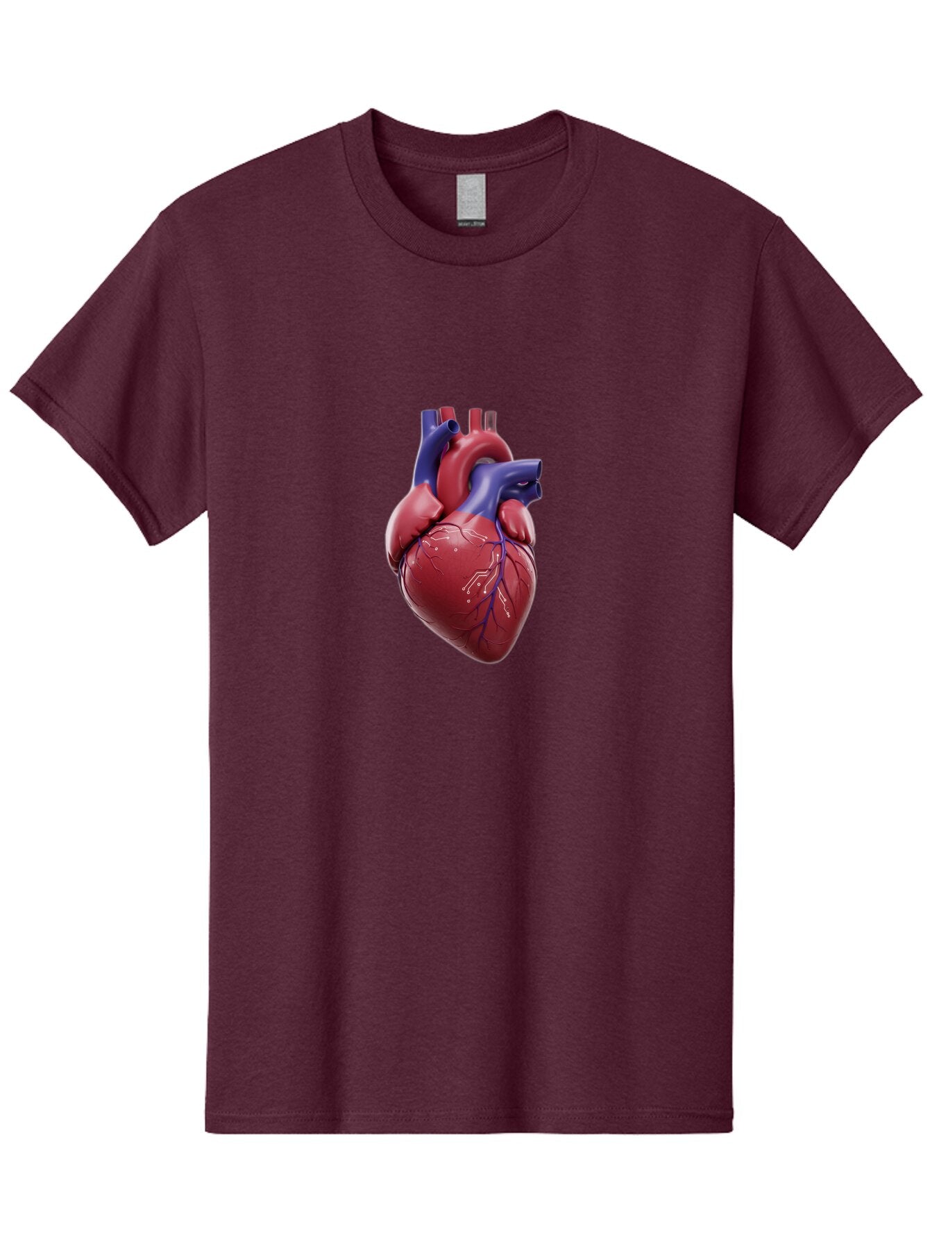 Human-Heart-1 Men'S Graphic Tee, 100% Cotton, Comfortable Casual Summer Wear, Machine Washable, Vintage Camera, Old Camera, Antique Camera, Black Camera, Classic Photography, Photography Equipment, Nostalgic Device, Film Camera, Camera Art Bam669 4