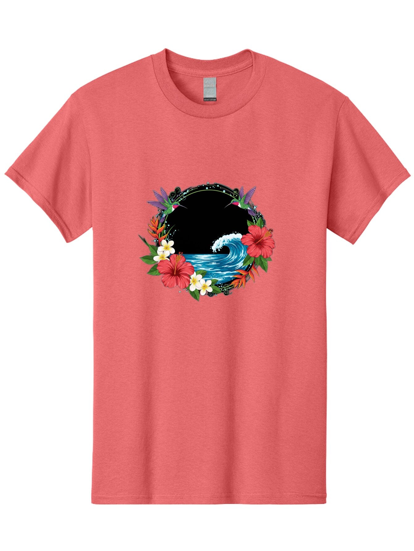 Hummingbird-Ocean-Wave Men'S Graphic Tee, 100% Cotton, Comfortable Casual Summer Wear, Machine Washable, Vintage Camera, Old Camera, Antique Camera, Black Camera, Classic Photography, Photography Equipment, Nostalgic Device, Film Camera, Bam671