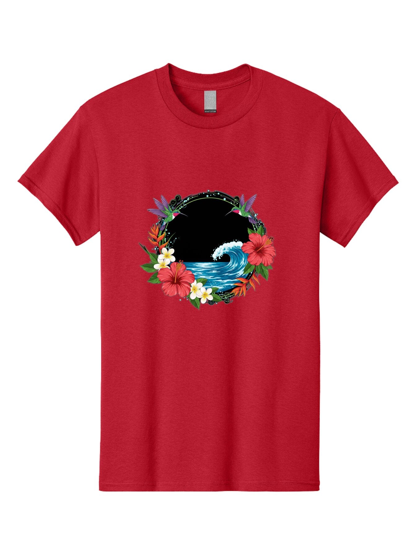 Hummingbird-Ocean-Wave Men'S Graphic Tee, 100% Cotton, Comfortable Casual Summer Wear, Machine Washable, Vintage Camera, Old Camera, Antique Camera, Black Camera, Classic Photography, Photography Equipment, Nostalgic Device, Film Camera, Bam671 12