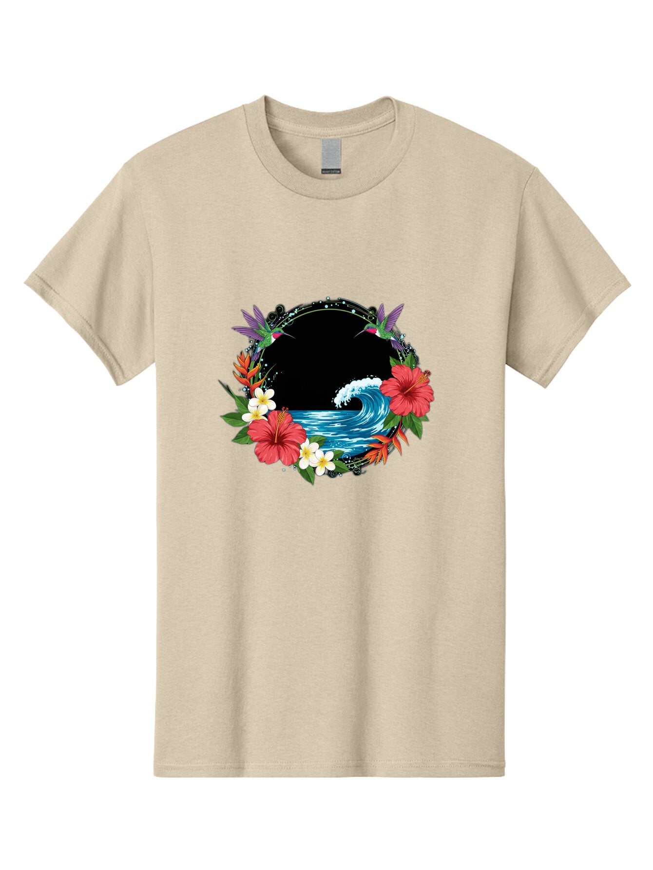 Hummingbird-Ocean-Wave Men'S Graphic Tee, 100% Cotton, Comfortable Casual Summer Wear, Machine Washable, Vintage Camera, Old Camera, Antique Camera, Black Camera, Classic Photography, Photography Equipment, Nostalgic Device, Film Camera, Bam671 10