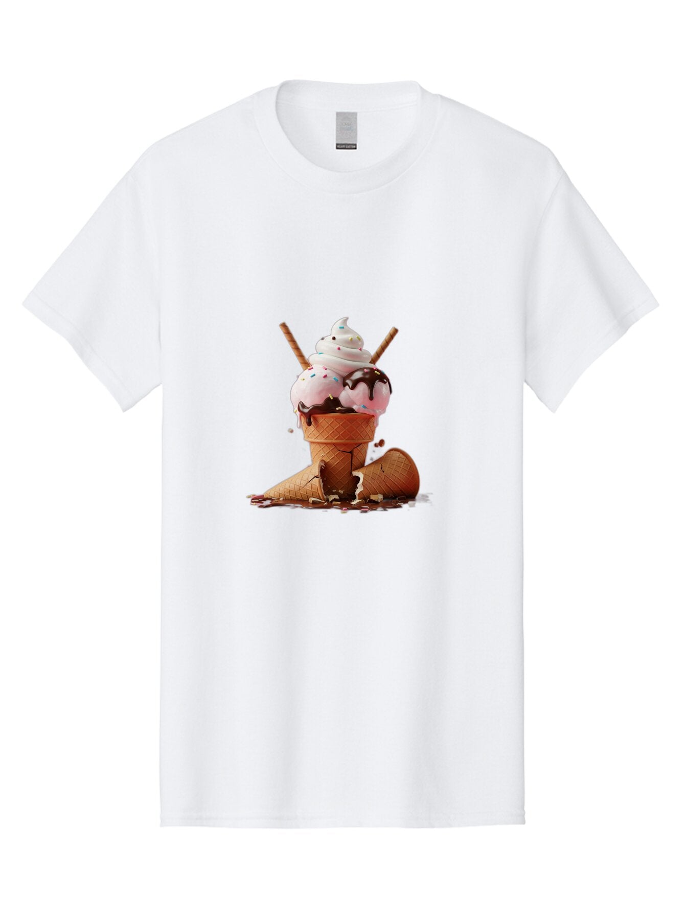 Ice-Cream-Cone Men'S Graphic Tee, 100% Cotton, Comfortable Casual Summer Wear, Machine Washable, Vintage Camera, Old Camera, Antique Camera, Black Camera, Classic Photography, Photography Equipment, Nostalgic Device, Film Camera, Camera Art Bam677 9