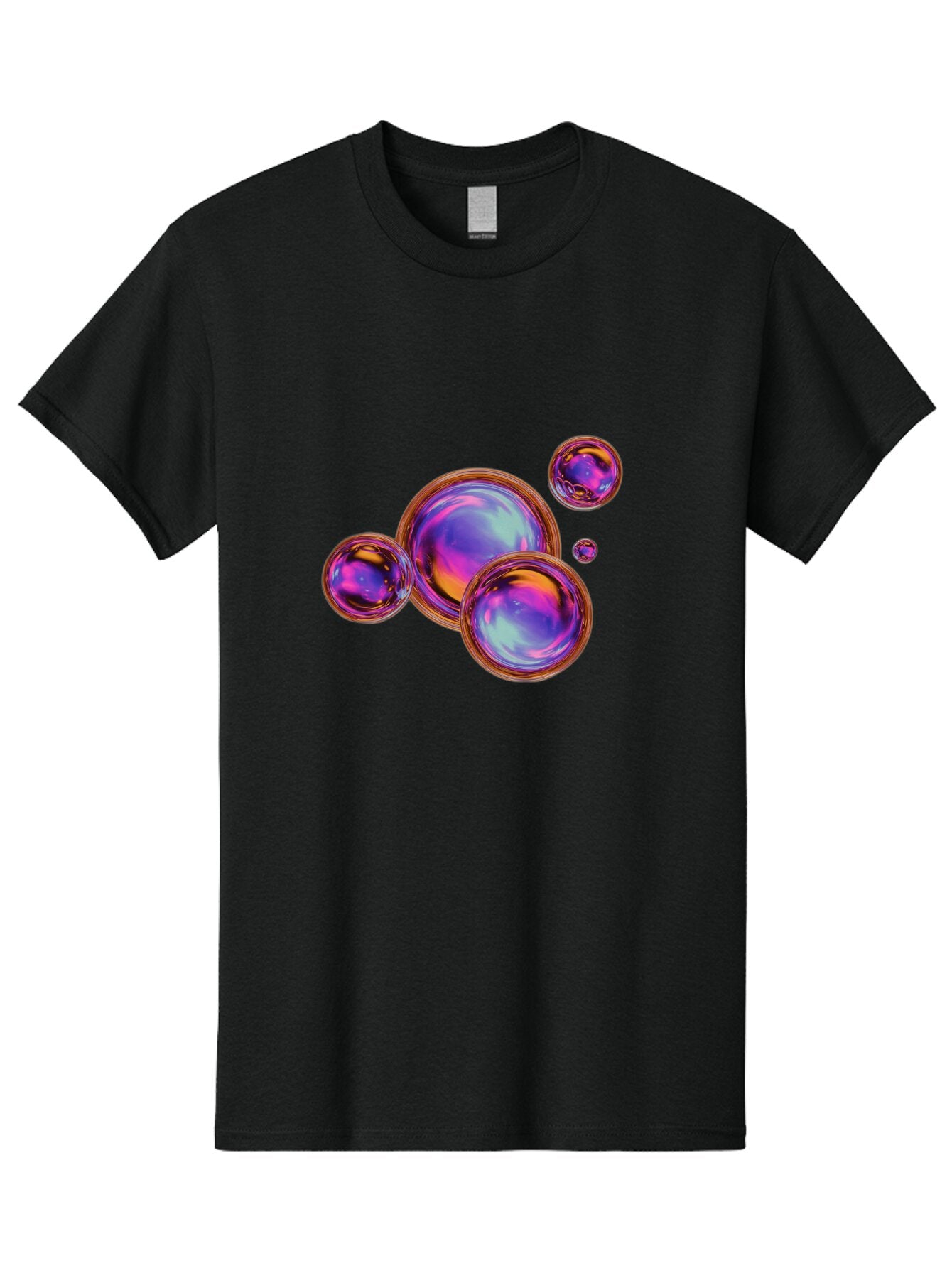 Iridescent-Orbs Men'S Graphic Tee, 100% Cotton, Comfortable Casual Summer Wear, Machine Washable, Vintage Camera, Old Camera, Antique Camera, Black Camera, Classic Photography, Photography Equipment, Nostalgic Device, Film Camera, Camera Art Bam687 9