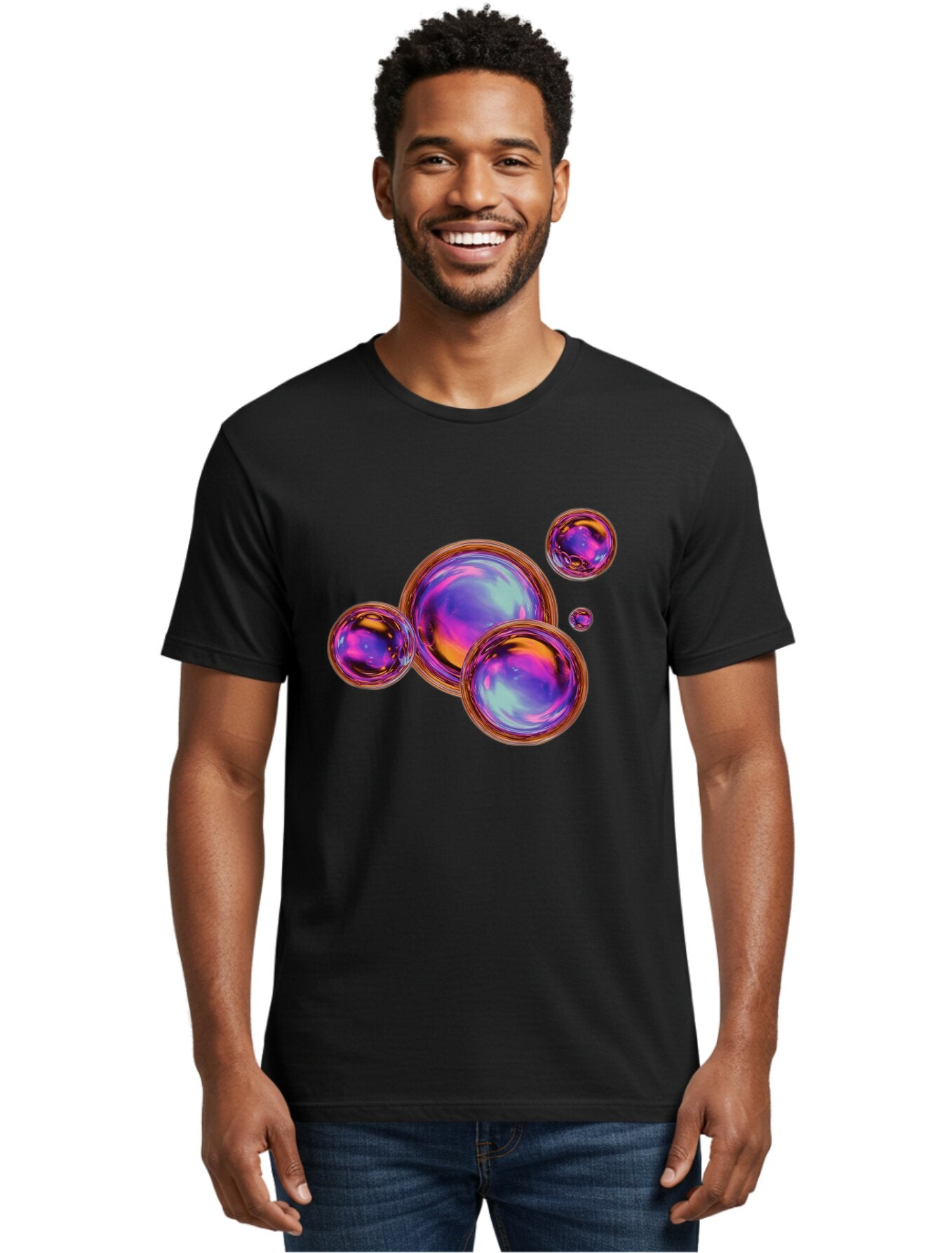 Iridescent-Orbs Men'S Graphic Tee, 100% Cotton, Comfortable Casual Summer Wear, Machine Washable, Vintage Camera, Old Camera, Antique Camera, Black Camera, Classic Photography, Photography Equipment, Nostalgic Device, Film Camera, Camera Art Bam687 26