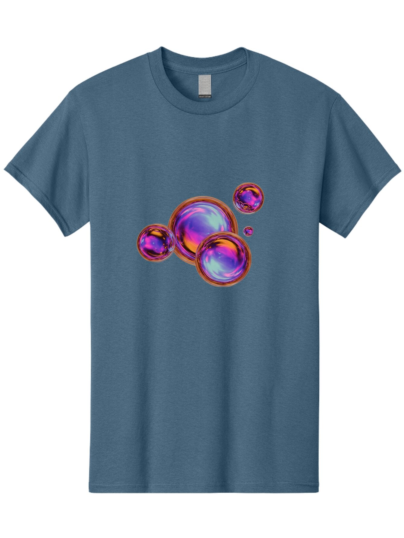 Iridescent-Orbs Men'S Graphic Tee, 100% Cotton, Comfortable Casual Summer Wear, Machine Washable, Vintage Camera, Old Camera, Antique Camera, Black Camera, Classic Photography, Photography Equipment, Nostalgic Device, Film Camera, Camera Art Bam687