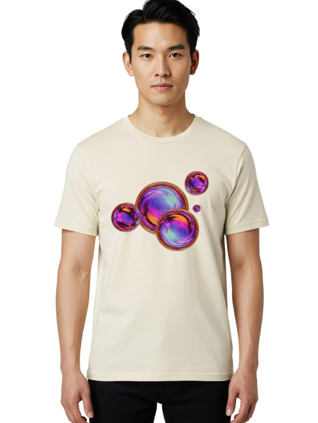 Iridescent-Orbs Men'S Graphic Tee, 100% Cotton, Comfortable Casual Summer Wear, Machine Washable, Vintage Camera, Old Camera, Antique Camera, Black Camera, Classic Photography, Photography Equipment, Nostalgic Device, Film Camera, Camera Art Bam687 18