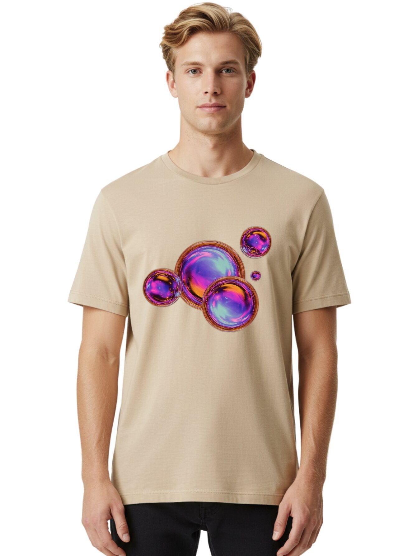 Iridescent-Orbs Men'S Graphic Tee, 100% Cotton, Comfortable Casual Summer Wear, Machine Washable, Vintage Camera, Old Camera, Antique Camera, Black Camera, Classic Photography, Photography Equipment, Nostalgic Device, Film Camera, Camera Art Bam687 17