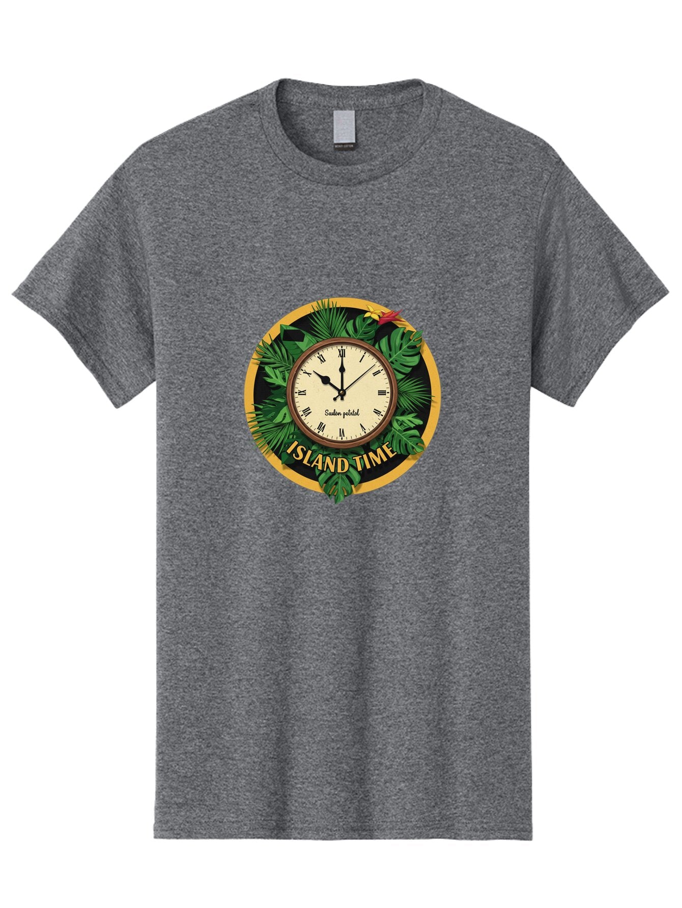 Island-Time Men'S Graphic Tee, 100% Cotton, Comfortable Casual Summer Wear, Machine Washable, Vintage Camera, Old Camera, Antique Camera, Black Camera, Classic Photography, Photography Equipment, Nostalgic Device, Film Camera, Camera Art Bam690 3