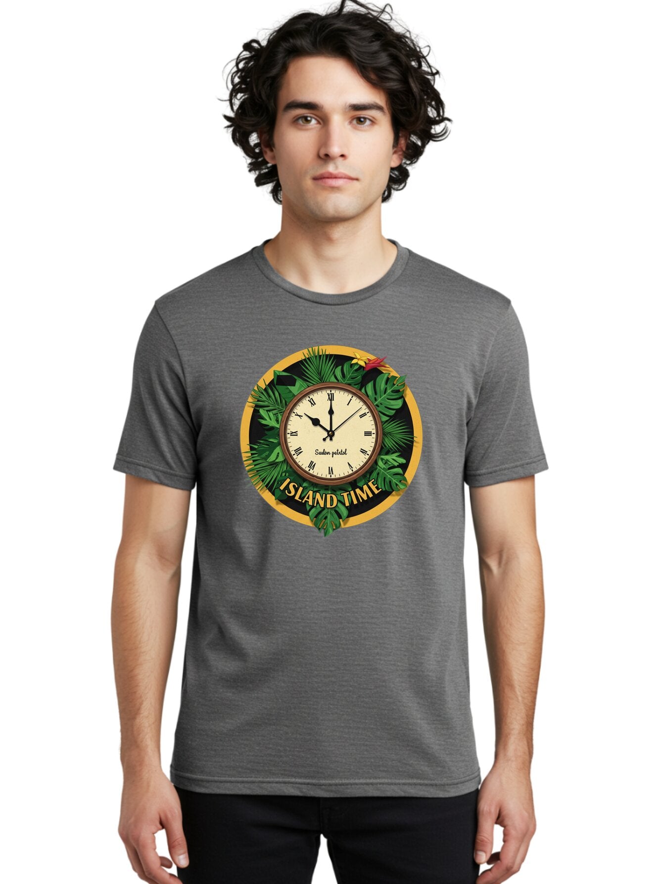 Island-Time Men'S Graphic Tee, 100% Cotton, Comfortable Casual Summer Wear, Machine Washable, Vintage Camera, Old Camera, Antique Camera, Black Camera, Classic Photography, Photography Equipment, Nostalgic Device, Film Camera, Camera Art Bam690 22
