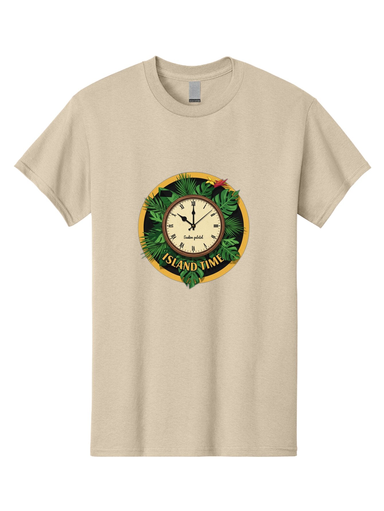 Island-Time Men'S Graphic Tee, 100% Cotton, Comfortable Casual Summer Wear, Machine Washable, Vintage Camera, Old Camera, Antique Camera, Black Camera, Classic Photography, Photography Equipment, Nostalgic Device, Film Camera, Camera Art Bam690