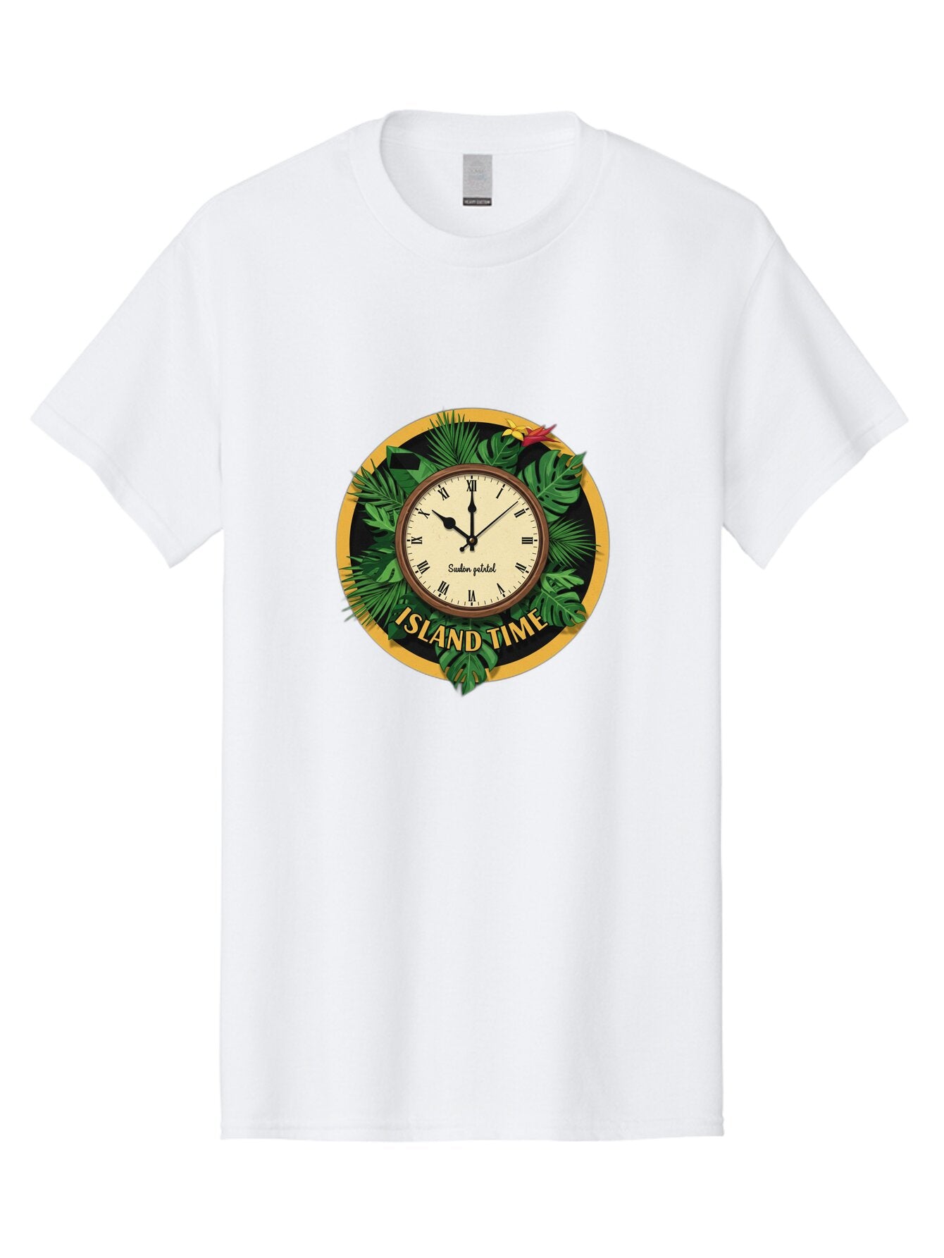Island-Time Men'S Graphic Tee, 100% Cotton, Comfortable Casual Summer Wear, Machine Washable, Vintage Camera, Old Camera, Antique Camera, Black Camera, Classic Photography, Photography Equipment, Nostalgic Device, Film Camera, Camera Art Bam690 5