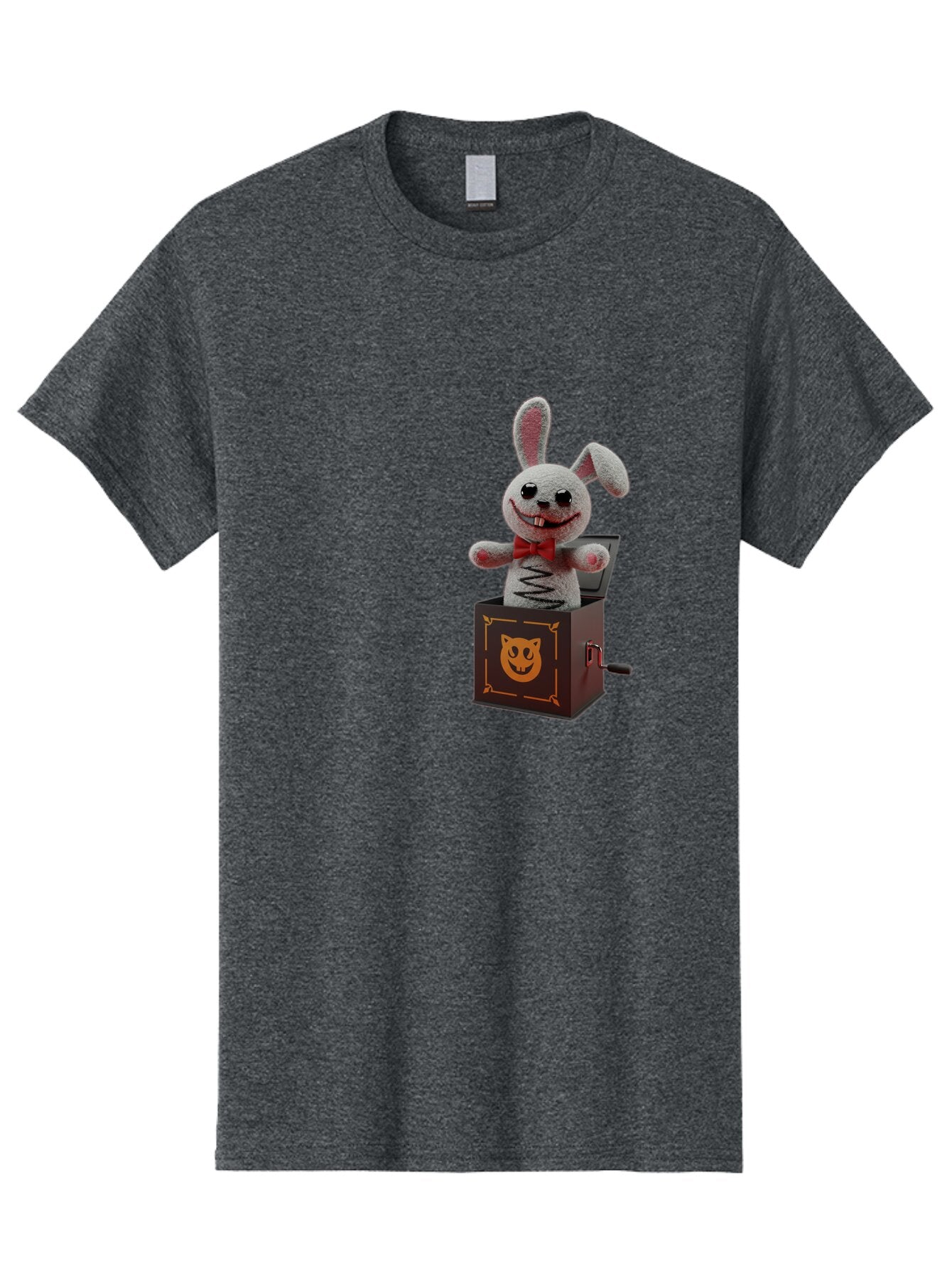 Jack-In-The-Box-Bunny Men'S Graphic Tee, 100% Cotton, Comfortable Casual Summer Wear, Machine Washable, Vintage Camera, Old Camera, Antique Camera, Black Camera, Classic Photography, Photography Equipment, Nostalgic Device, Film Camera, Bam693 7