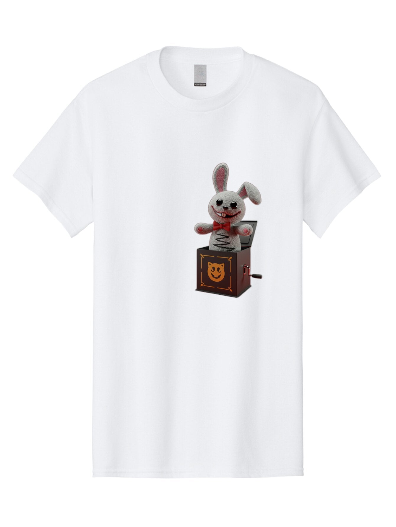 Jack-In-The-Box-Bunny Men'S Graphic Tee, 100% Cotton, Comfortable Casual Summer Wear, Machine Washable, Vintage Camera, Old Camera, Antique Camera, Black Camera, Classic Photography, Photography Equipment, Nostalgic Device, Film Camera, Bam693 8