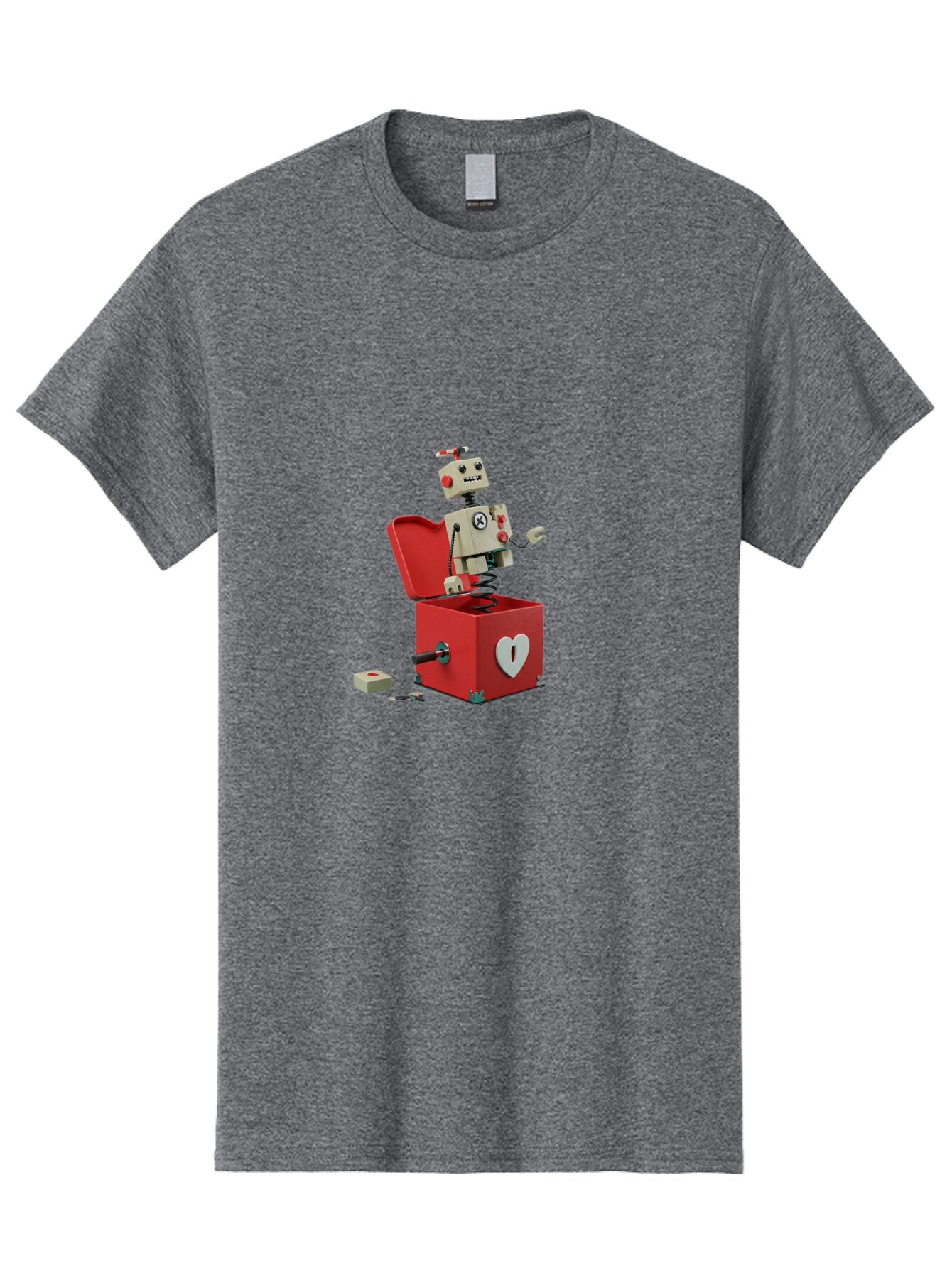 Jack-In-The-Box-Robot Men'S Graphic Tee, 100% Cotton, Comfortable Casual Summer Wear, Machine Washable, Vintage Camera, Old Camera, Antique Camera, Black Camera, Classic Photography, Photography Equipment, Nostalgic Device, Film Camera, Bam696 11