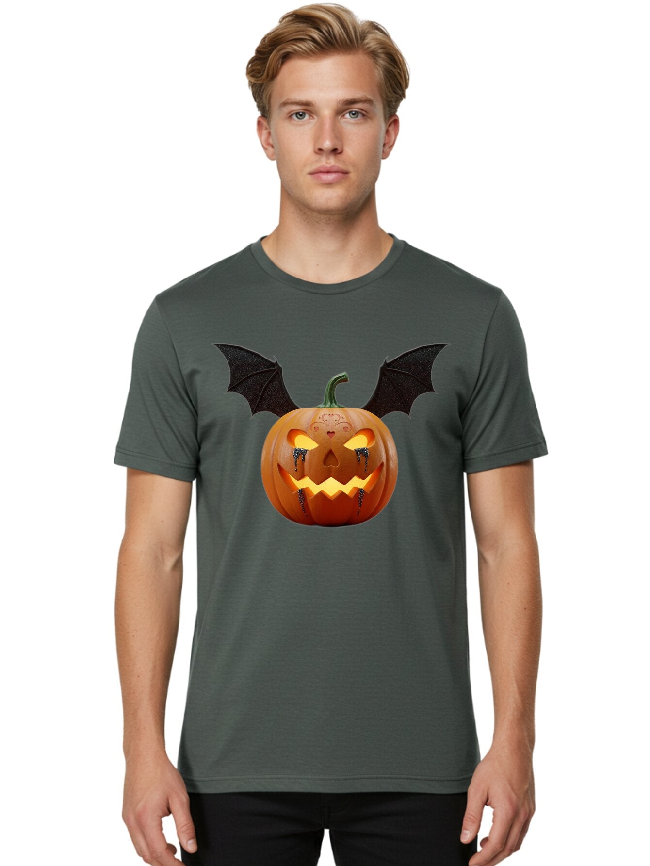 Jack-O-Lantern-Vampire Men'S Graphic Tee, 100% Cotton, Comfortable Casual Summer Wear, Machine Washable, Vintage Camera, Old Camera, Antique Camera, Black Camera, Classic Photography, Photography Equipment, Nostalgic Device, Film Camera, Bam701 29