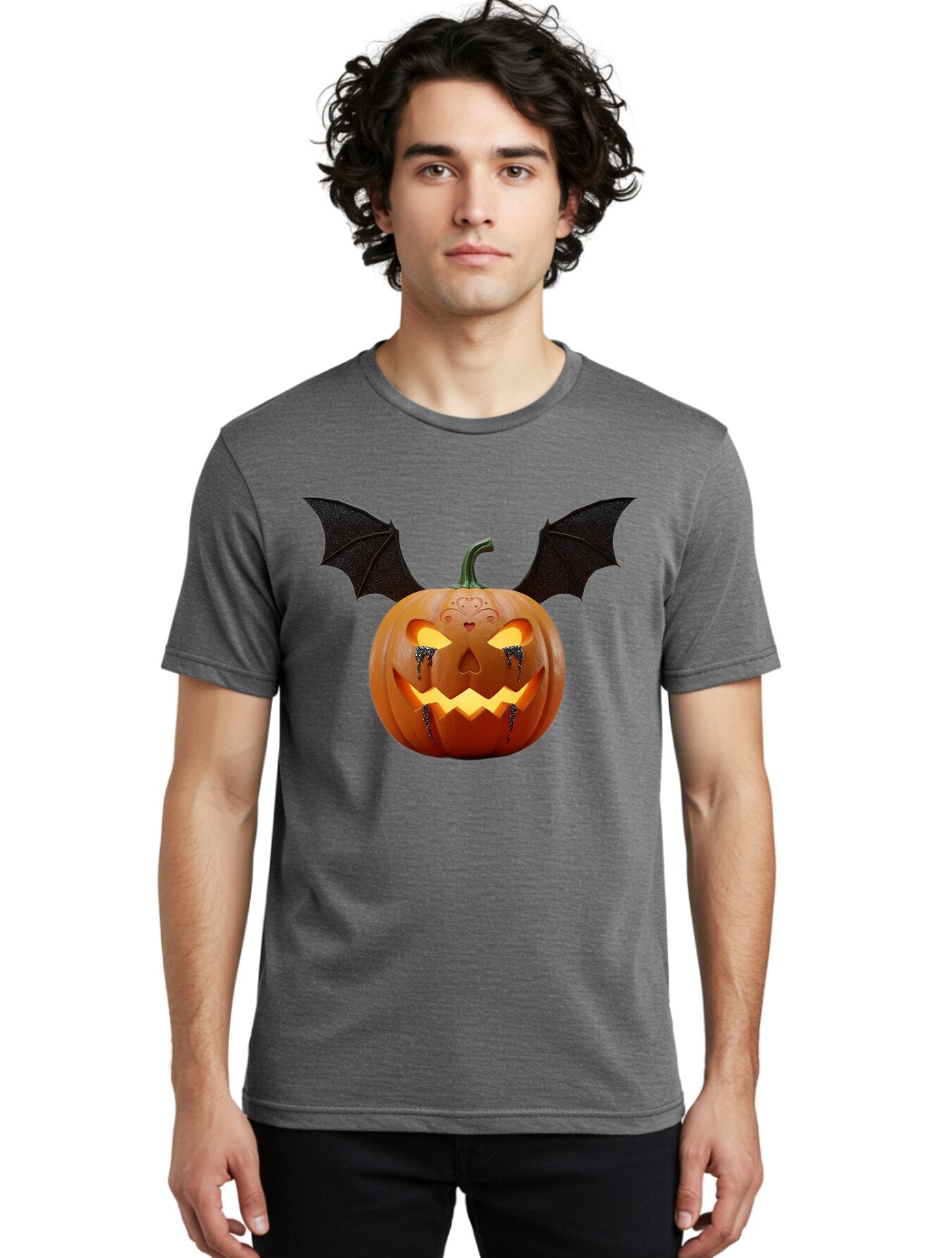 Jack-O-Lantern-Vampire Men'S Graphic Tee, 100% Cotton, Comfortable Casual Summer Wear, Machine Washable, Vintage Camera, Old Camera, Antique Camera, Black Camera, Classic Photography, Photography Equipment, Nostalgic Device, Film Camera, Bam701 26