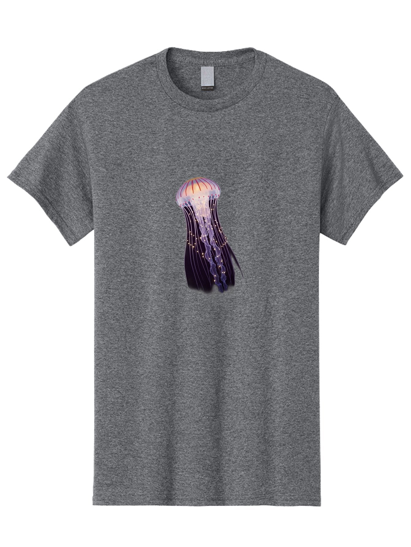 Jellyfish-2 Men'S Graphic Tee, 100% Cotton, Comfortable Casual Summer Wear, Machine Washable, Vintage Camera, Old Camera, Antique Camera, Black Camera, Classic Photography, Photography Equipment, Nostalgic Device, Film Camera, Camera Art Bam704 9