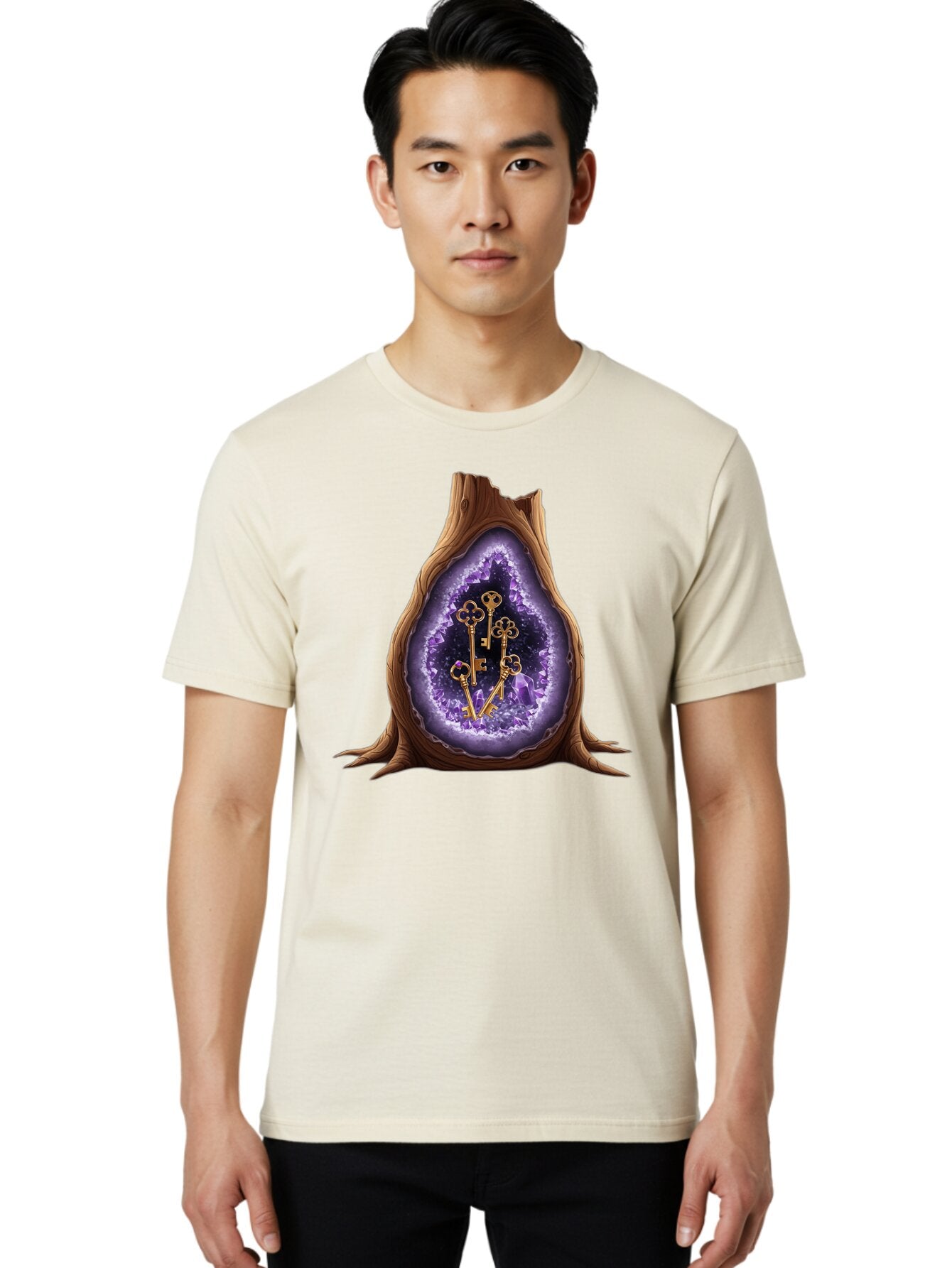 Keys-In-Geode Men'S Graphic Tee, 100% Cotton, Comfortable Casual Summer Wear, Machine Washable, Vintage Camera, Old Camera, Antique Camera, Black Camera, Classic Photography, Photography Equipment, Nostalgic Device, Film Camera, Camera Art Bam714 21