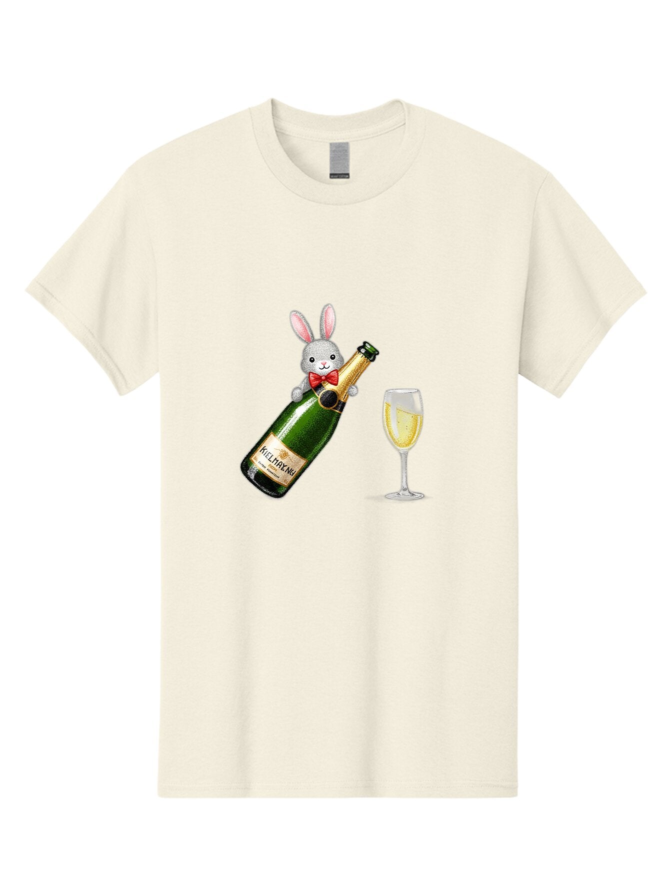 Kilimanko-Champagne Men'S Graphic Tee, 100% Cotton, Comfortable Casual Summer Wear, Machine Washable, Vintage Camera, Old Camera, Antique Camera, Black Camera, Classic Photography, Photography Equipment, Nostalgic Device, Film Camera, Bam715