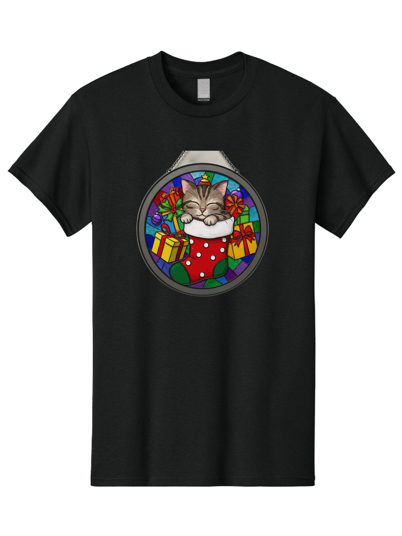 Kitten-In-Christmas-Stocking Men'S Graphic Tee, 100% Cotton, Comfortable Casual Summer Wear, Machine Washable, Vintage Camera, Old Camera, Antique Camera, Black Camera, Classic Photography, Photography Equipment, Nostalgic Device, Film Camera, Bam718