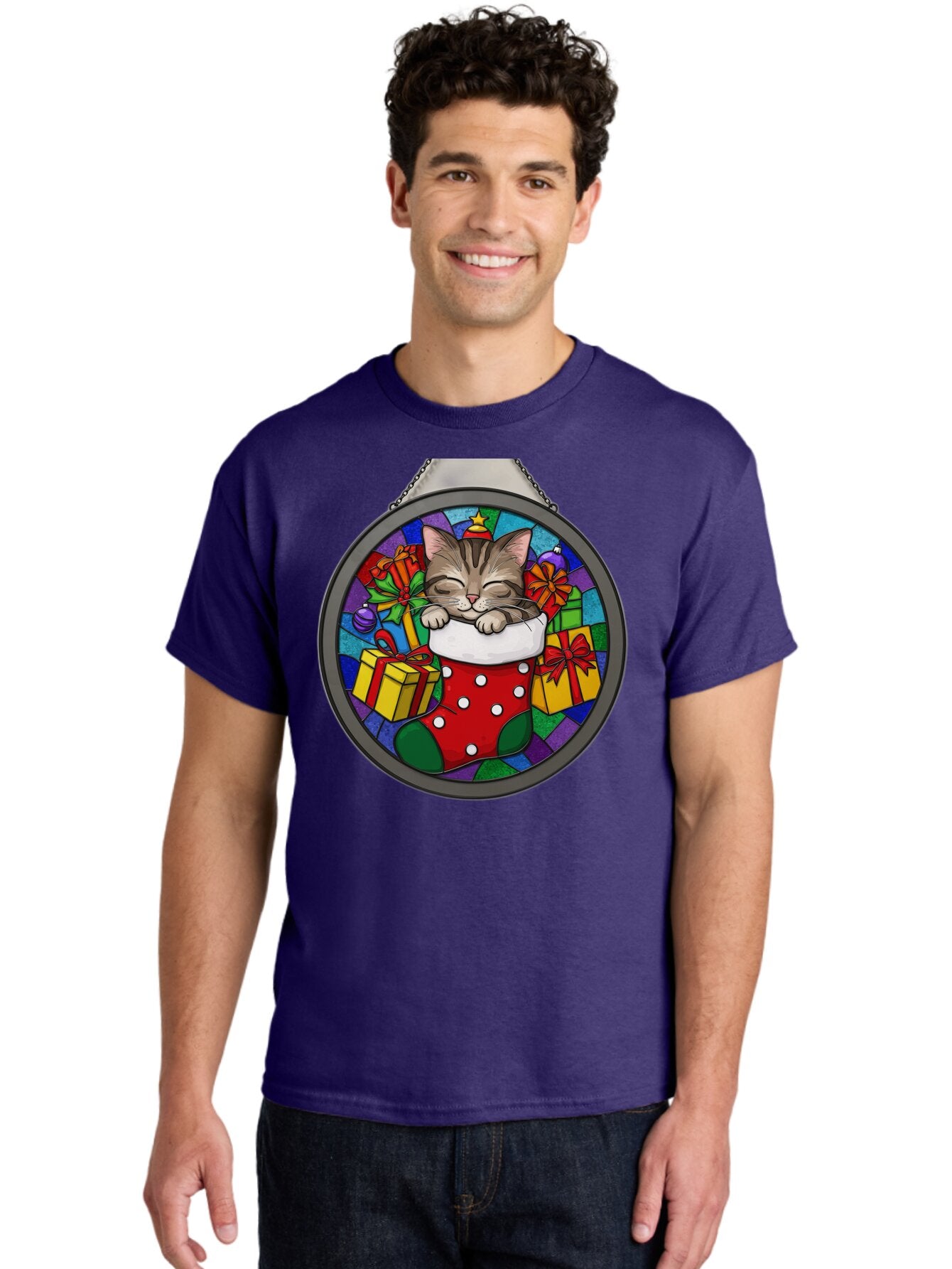 Kitten-In-Christmas-Stocking Men'S Graphic Tee, 100% Cotton, Comfortable Casual Summer Wear, Machine Washable, Vintage Camera, Old Camera, Antique Camera, Black Camera, Classic Photography, Photography Equipment, Nostalgic Device, Film Camera, Bam718 26