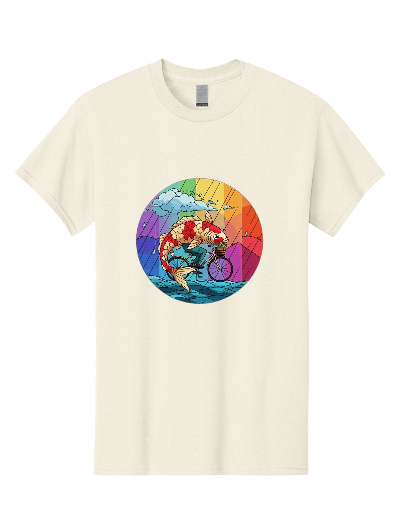 Koi-Fish-Riding-Bicycle Men'S Graphic Tee, 100% Cotton, Comfortable Casual Summer Wear, Machine Washable, Vintage Camera, Old Camera, Antique Camera, Black Camera, Classic Photography, Photography Equipment, Nostalgic Device, Film Camera, Bam723 10